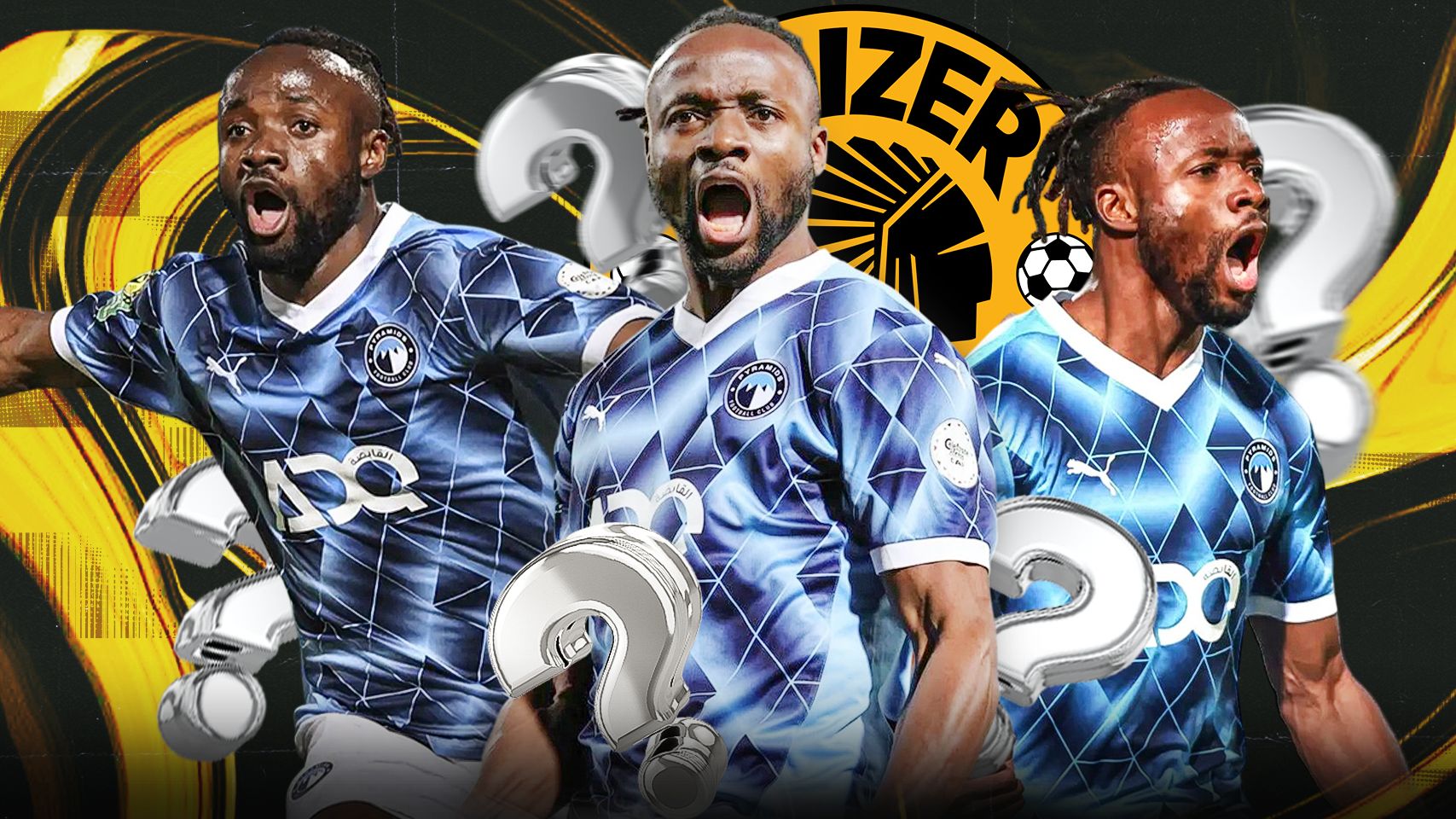 Fiston Mayele of Pyramids 2-1