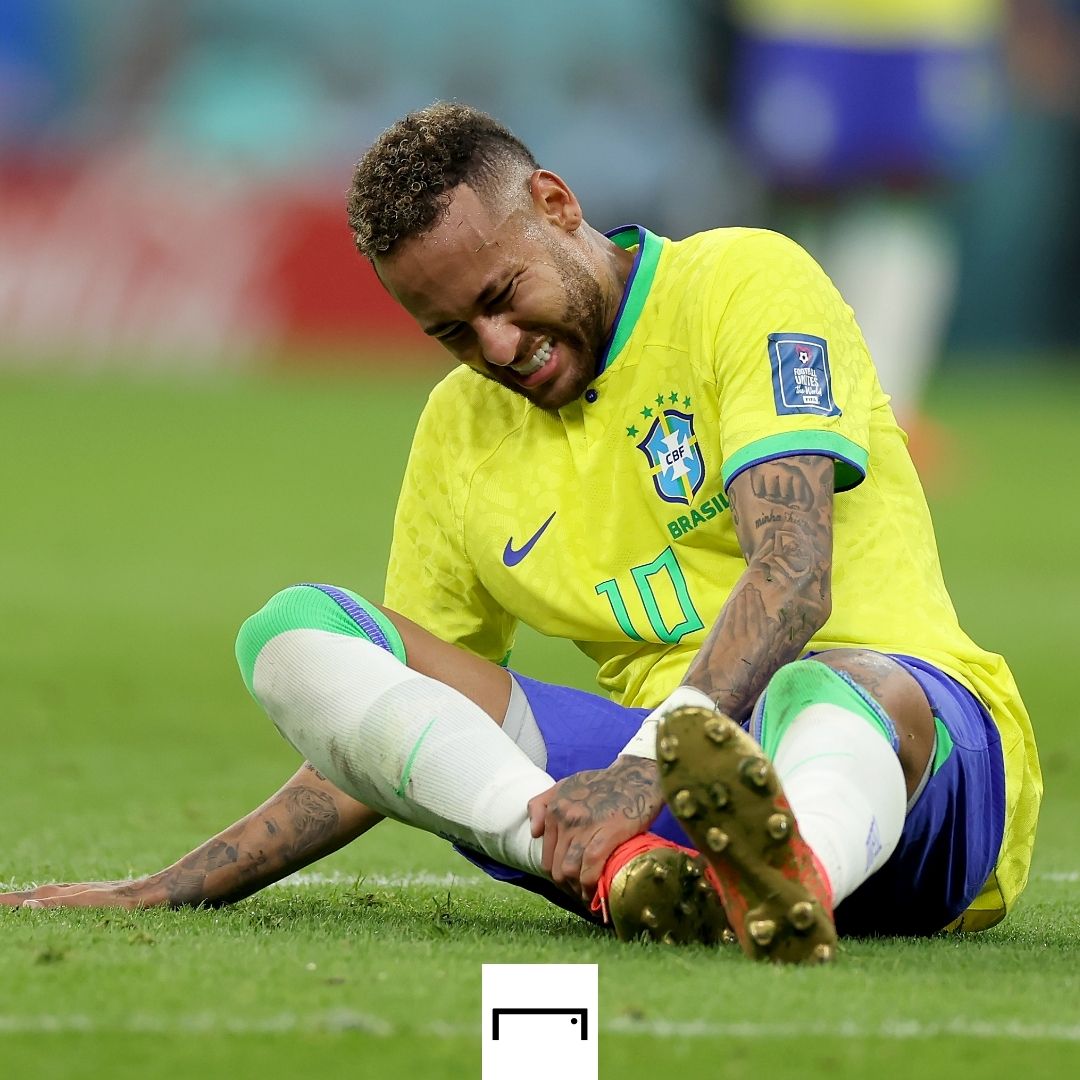 Neymar Brazil Serbia 2022 World Cup GFX