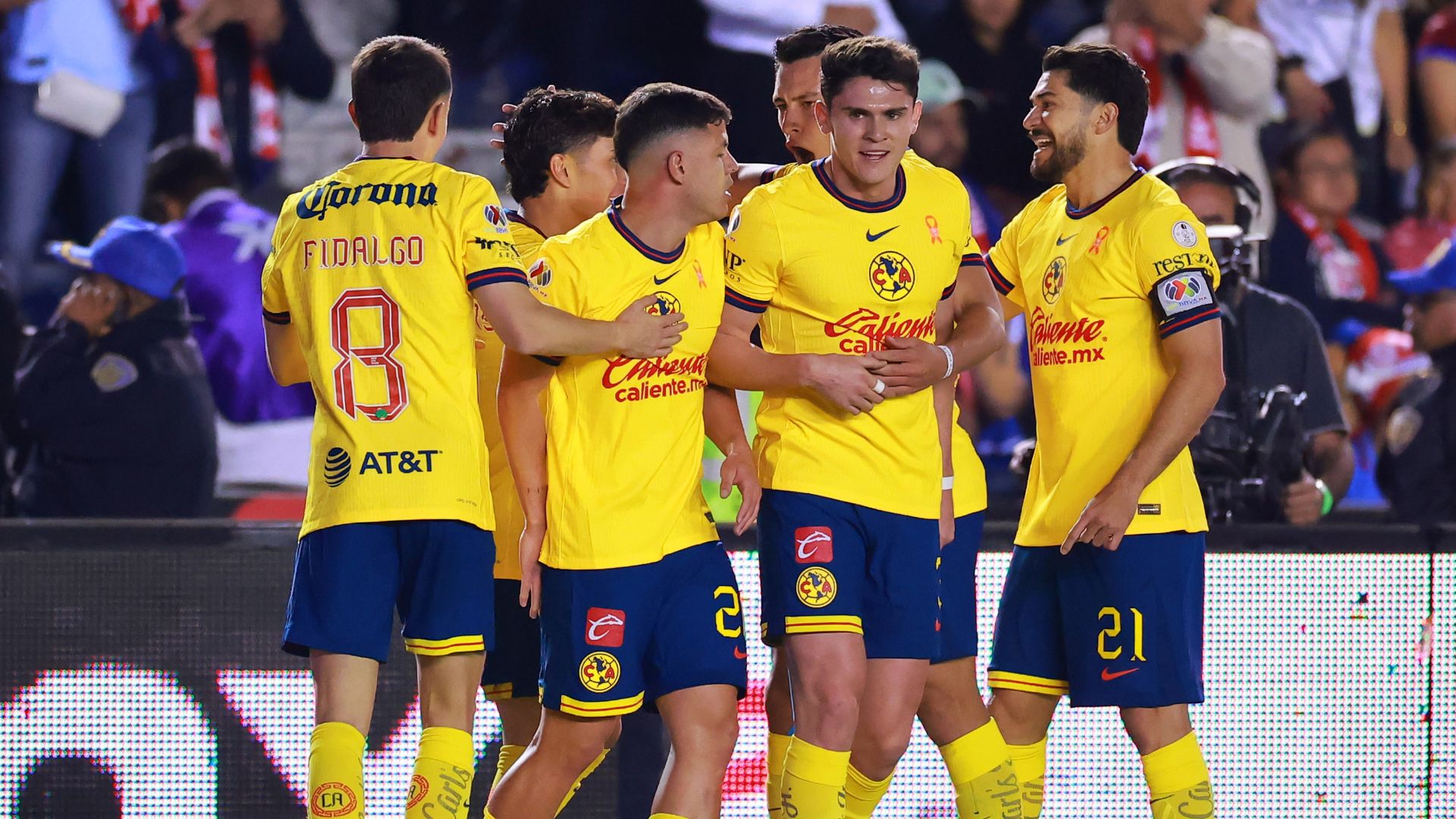 América celebración semifinal Apertura 2024 Liga MX