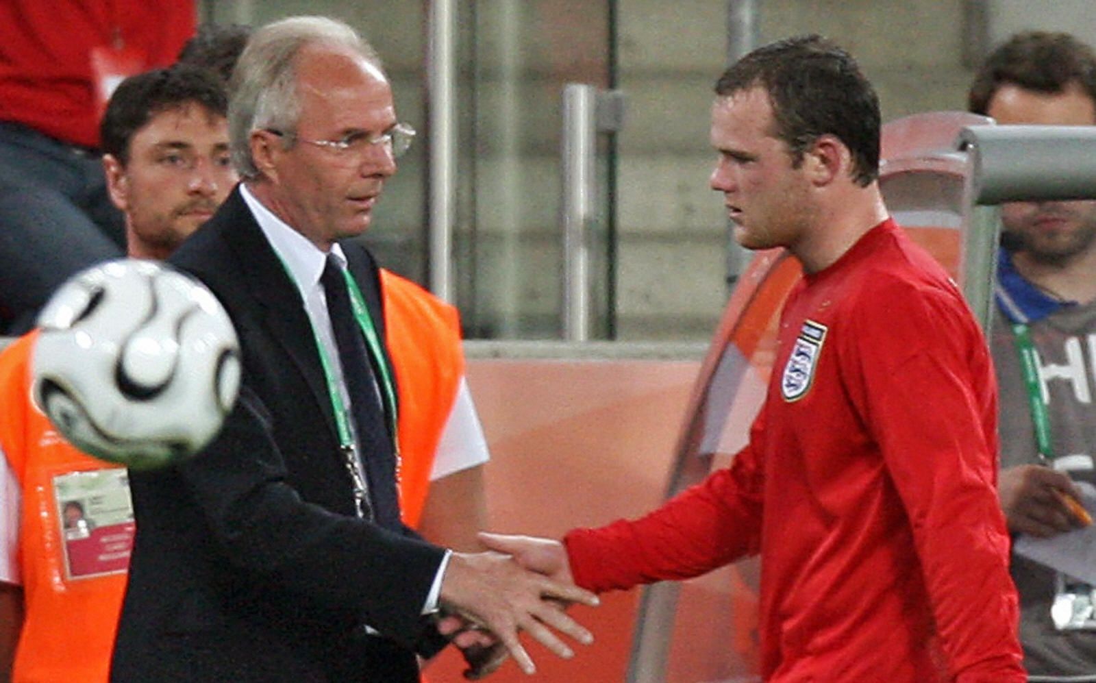 Sven-Goran Eriksson & Wayne Rooney
