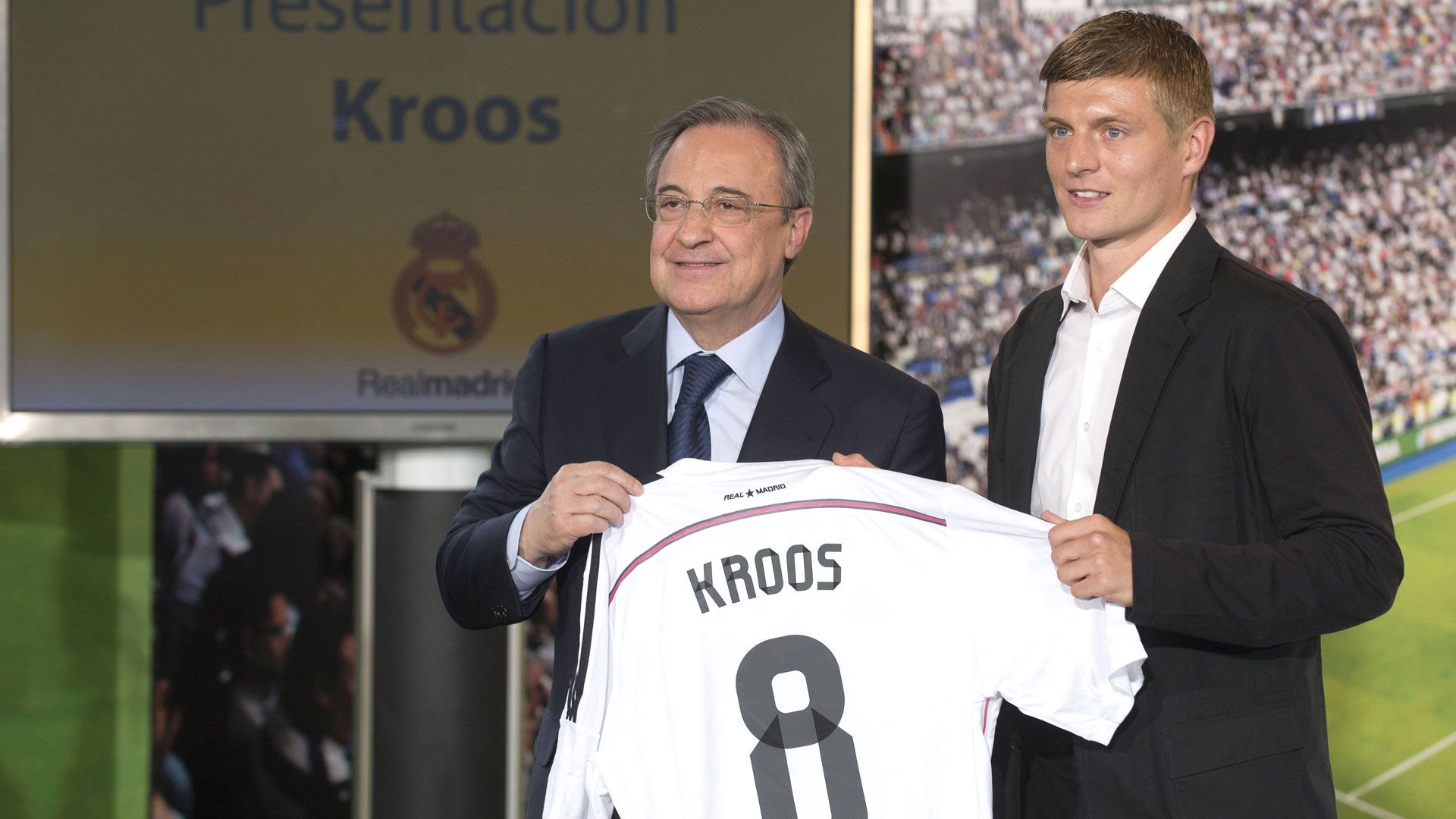ONLY GERMAN Toni Kroos Real Madrid 2014