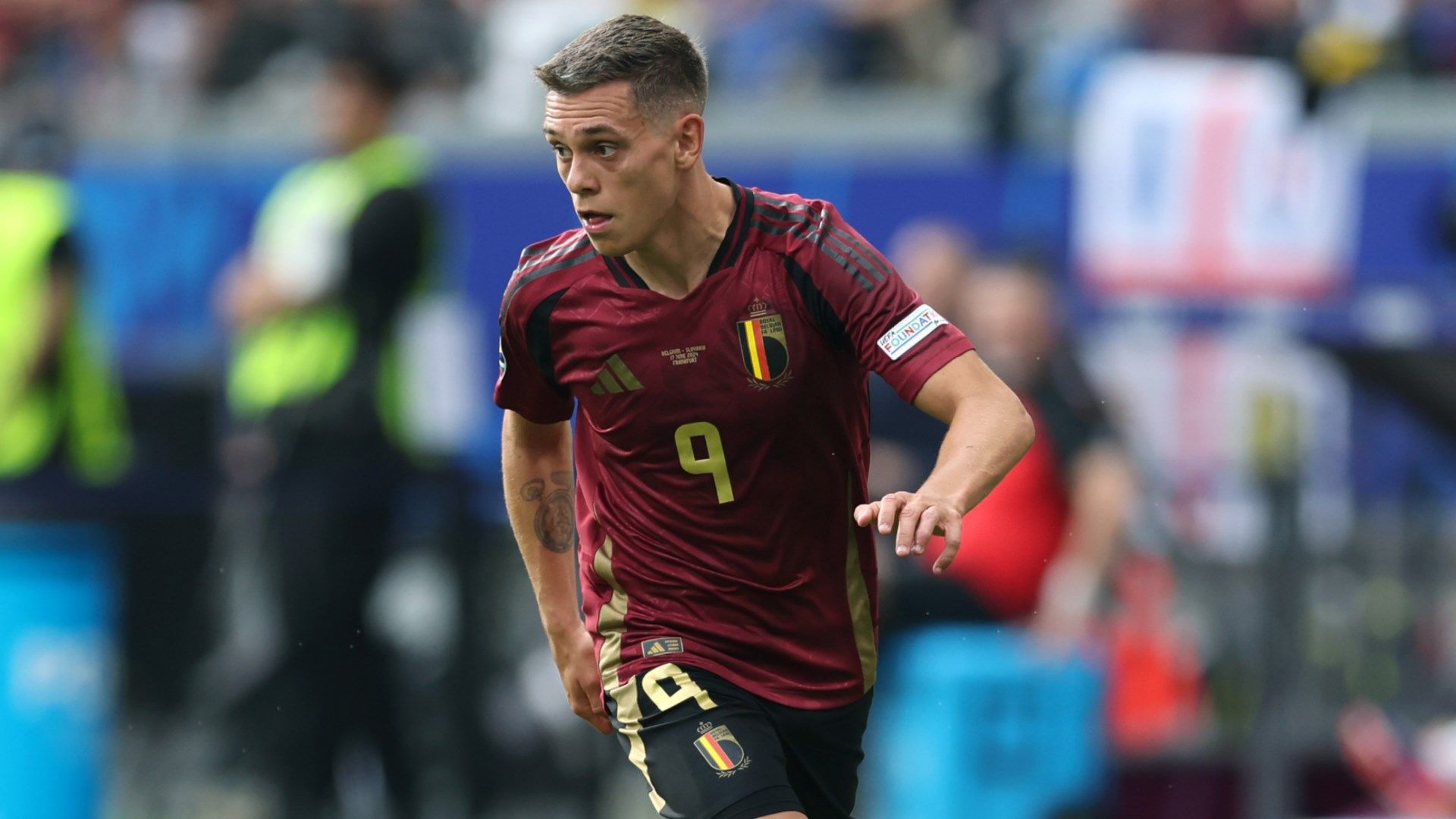 Belgium's Leandro Trossard