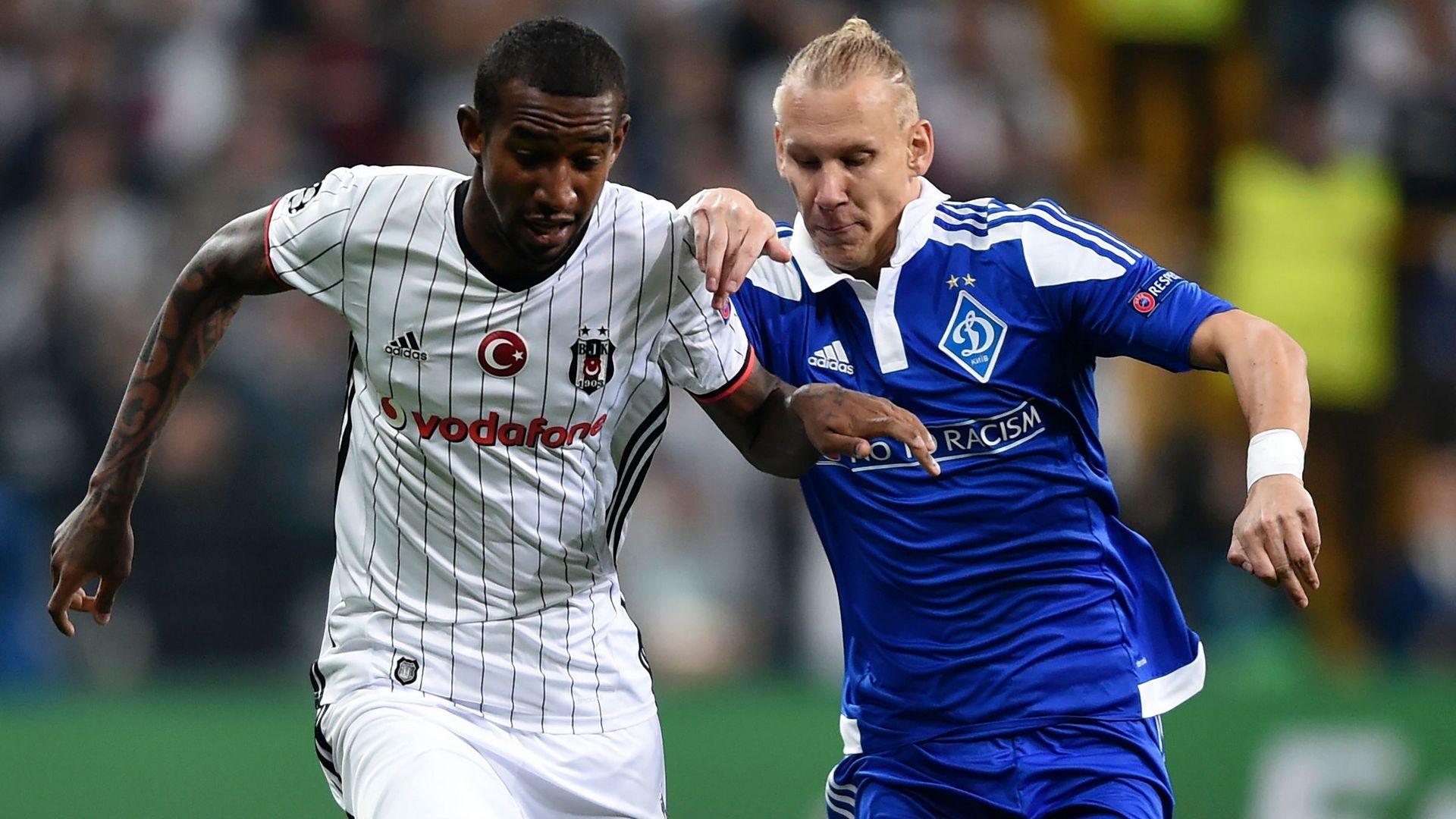 Talisca Domagoj Vida Besiktas Dinamo Kiev
