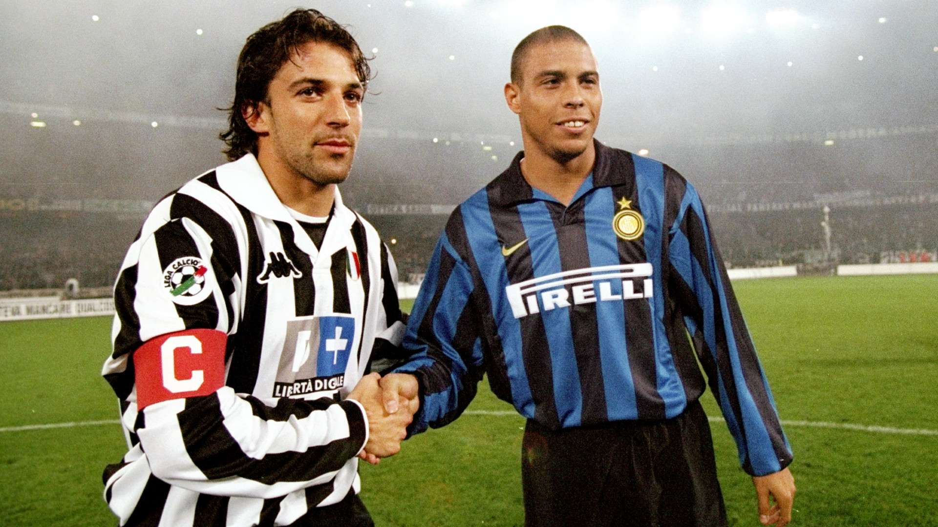 Del Piero Ronaldo Juventus Inter Serie A 1998