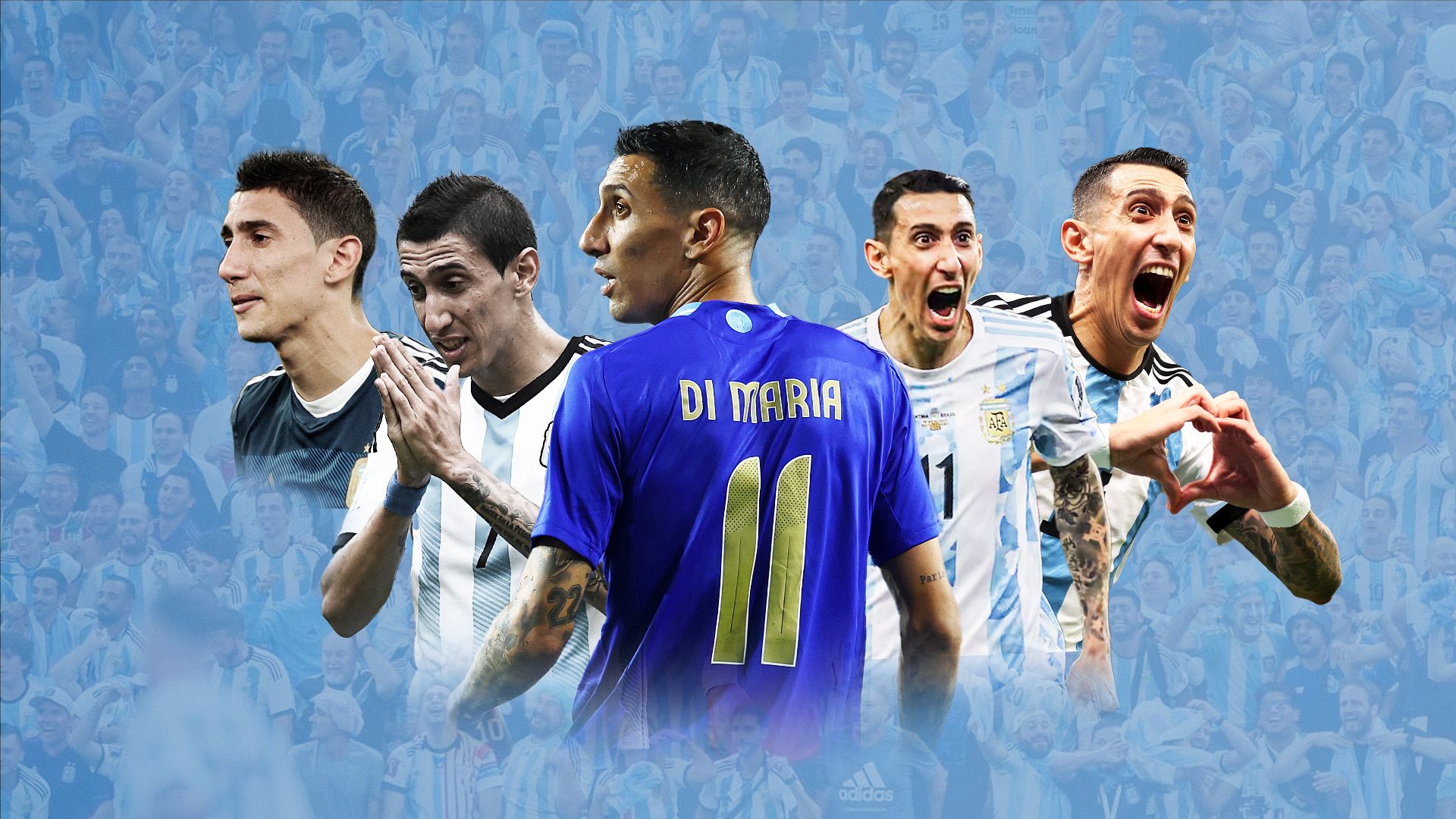 GFX Angel Di Maria Despedida Seleccion Argentina