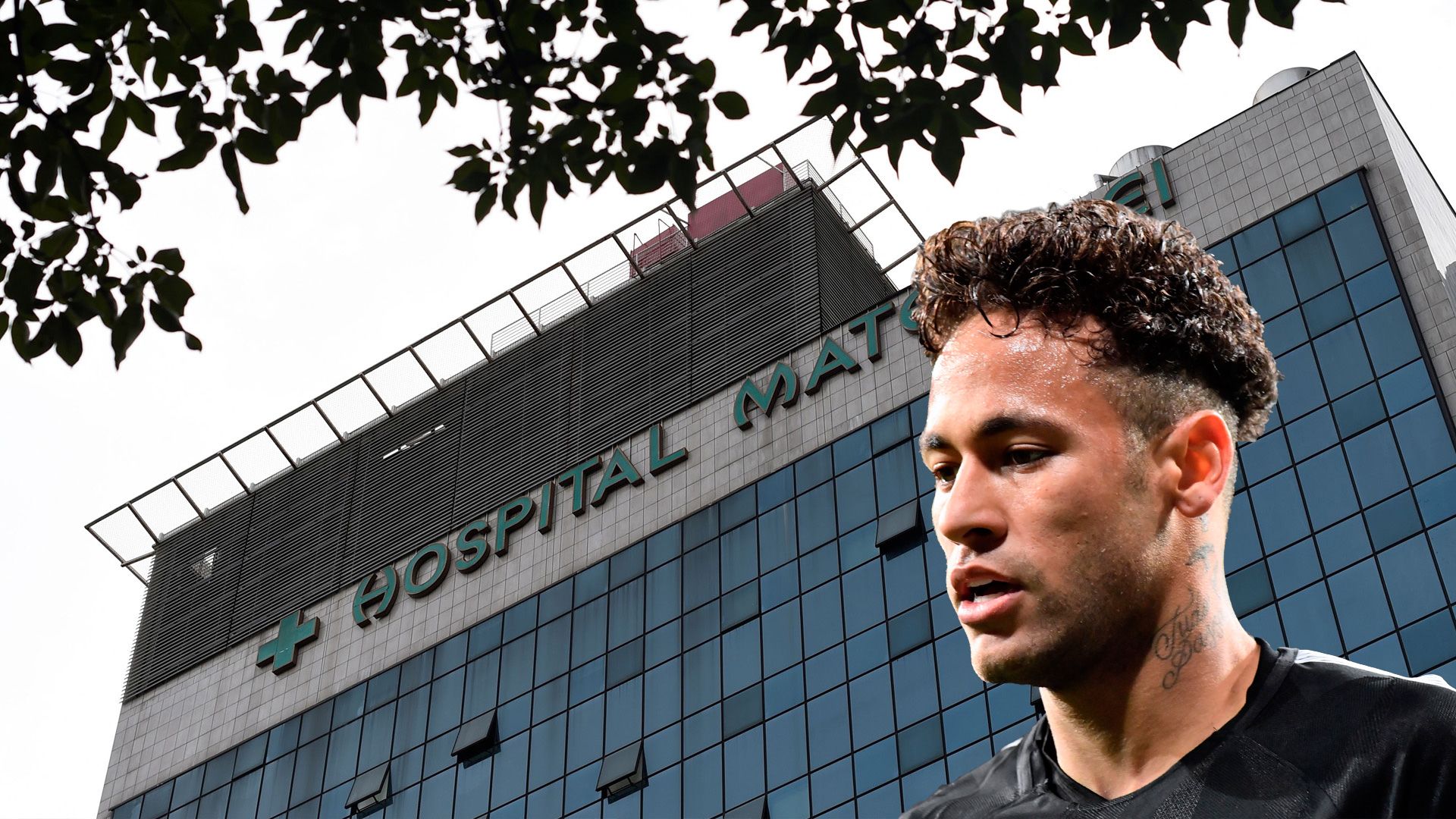 GFX Neymar Hospital