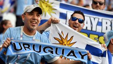 Uruguay fans World Cup