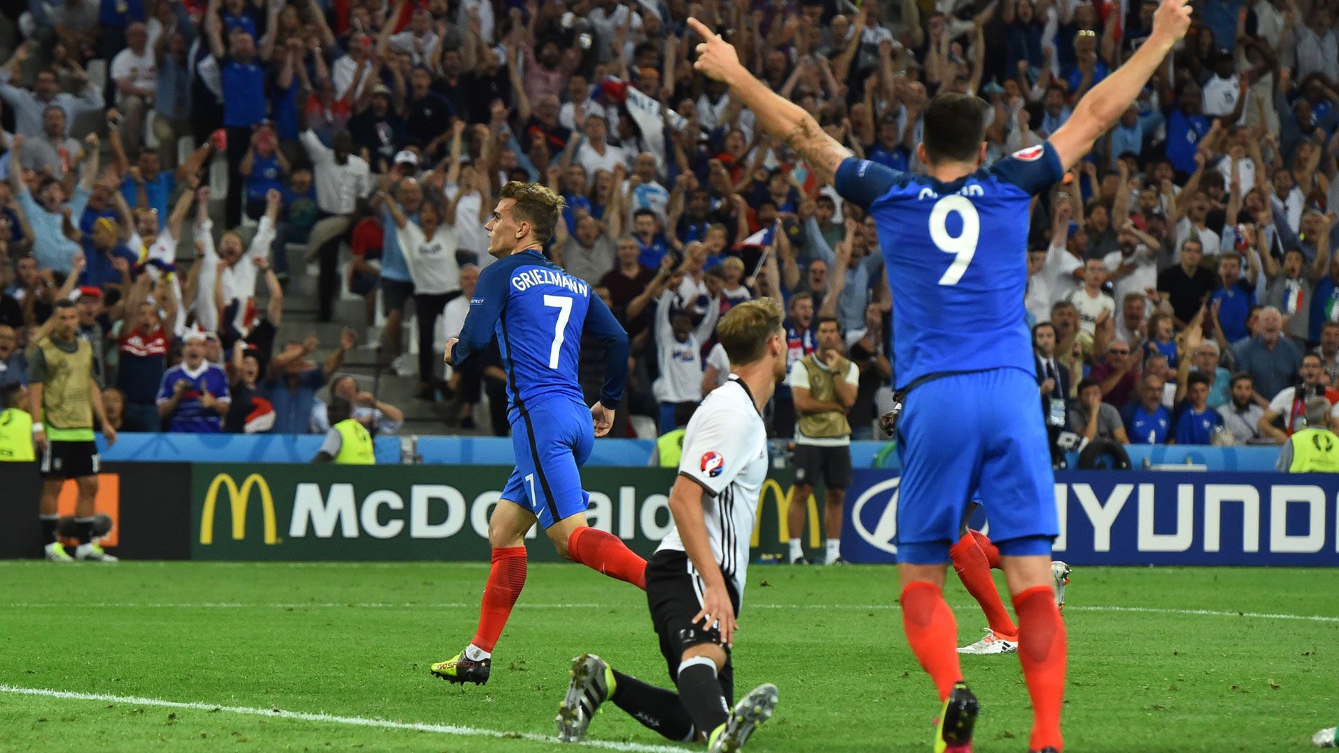 Antoine Griezmann Germany Deutschland Frankreich France EC EM 07072016