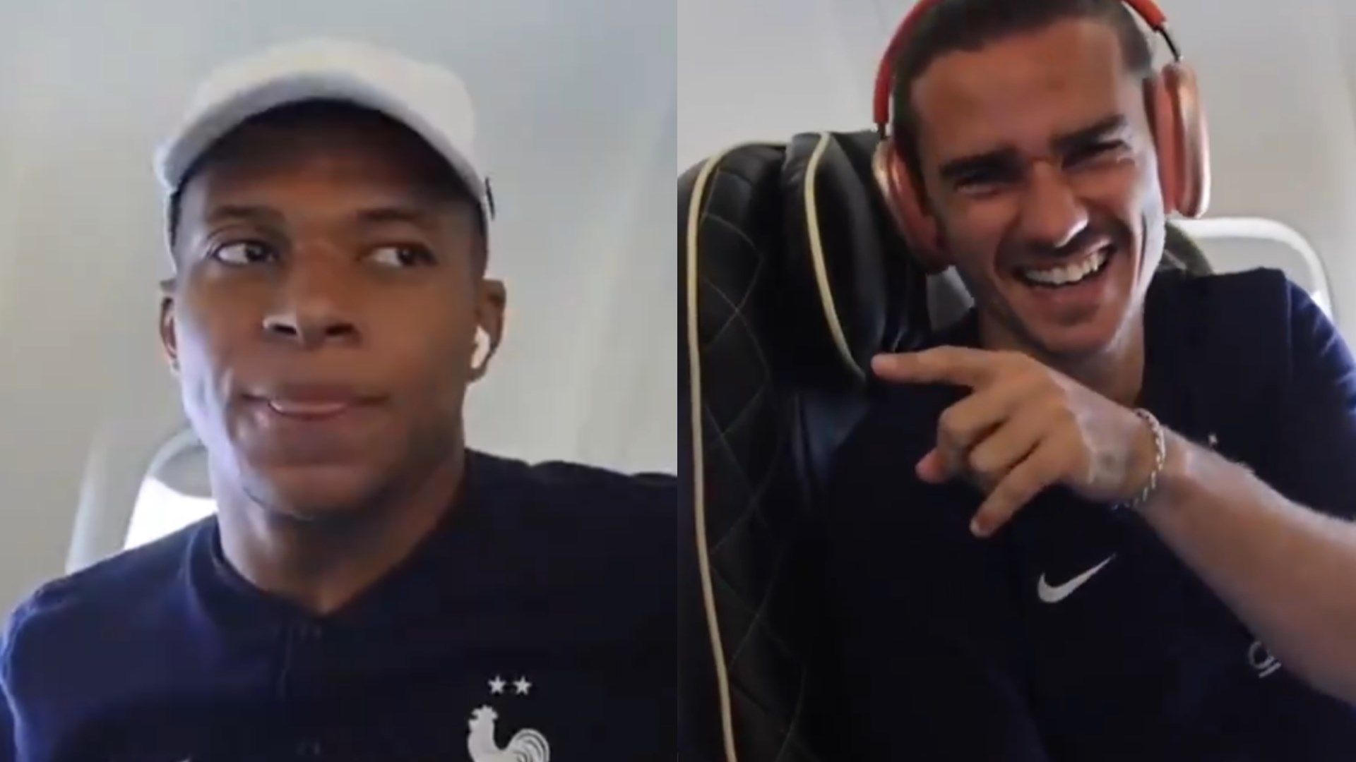 GFX Kylian Mbappe Antoine Griezmann