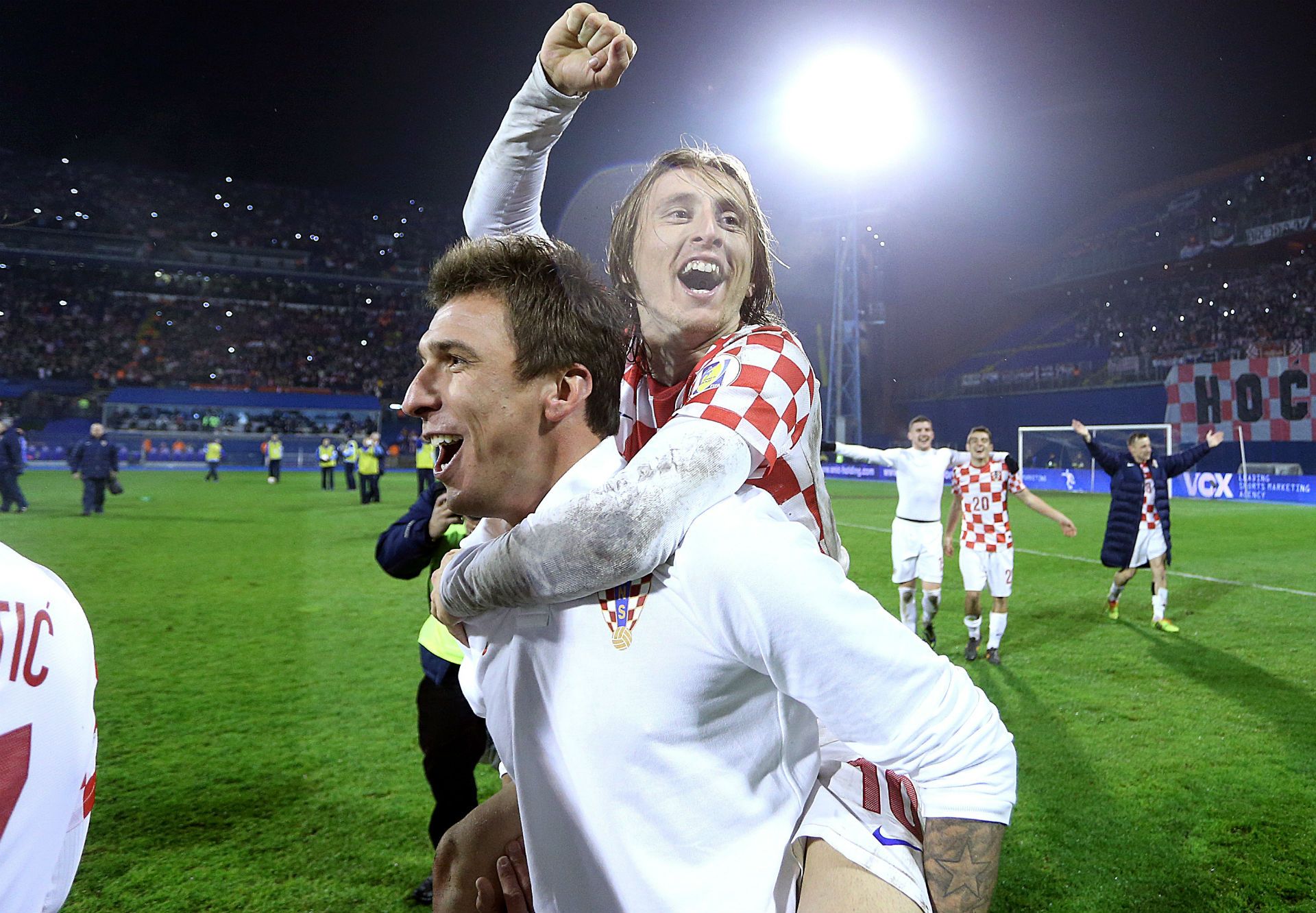 luka modric mario mandzukic croatia 2014