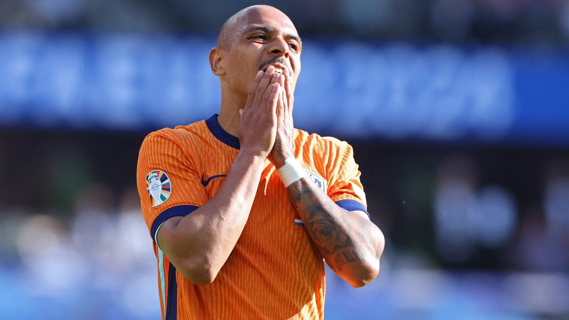 Donyell Malen Netherlands Austria 2024