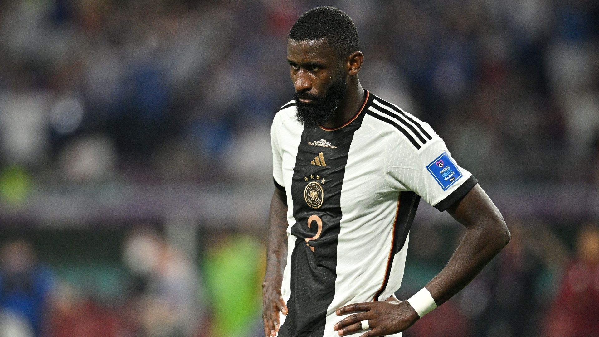 Antonio Rudiger Germany Japan World Cup 2022