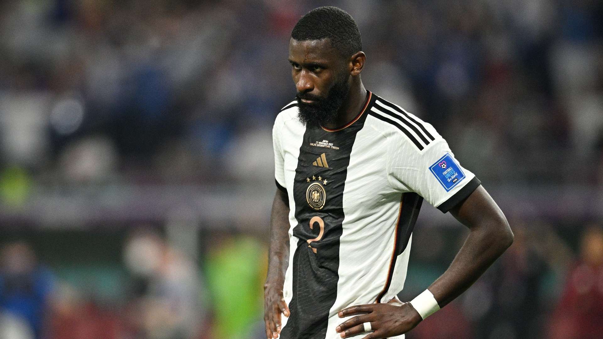Antonio Rudiger Germany Japan World Cup 2022