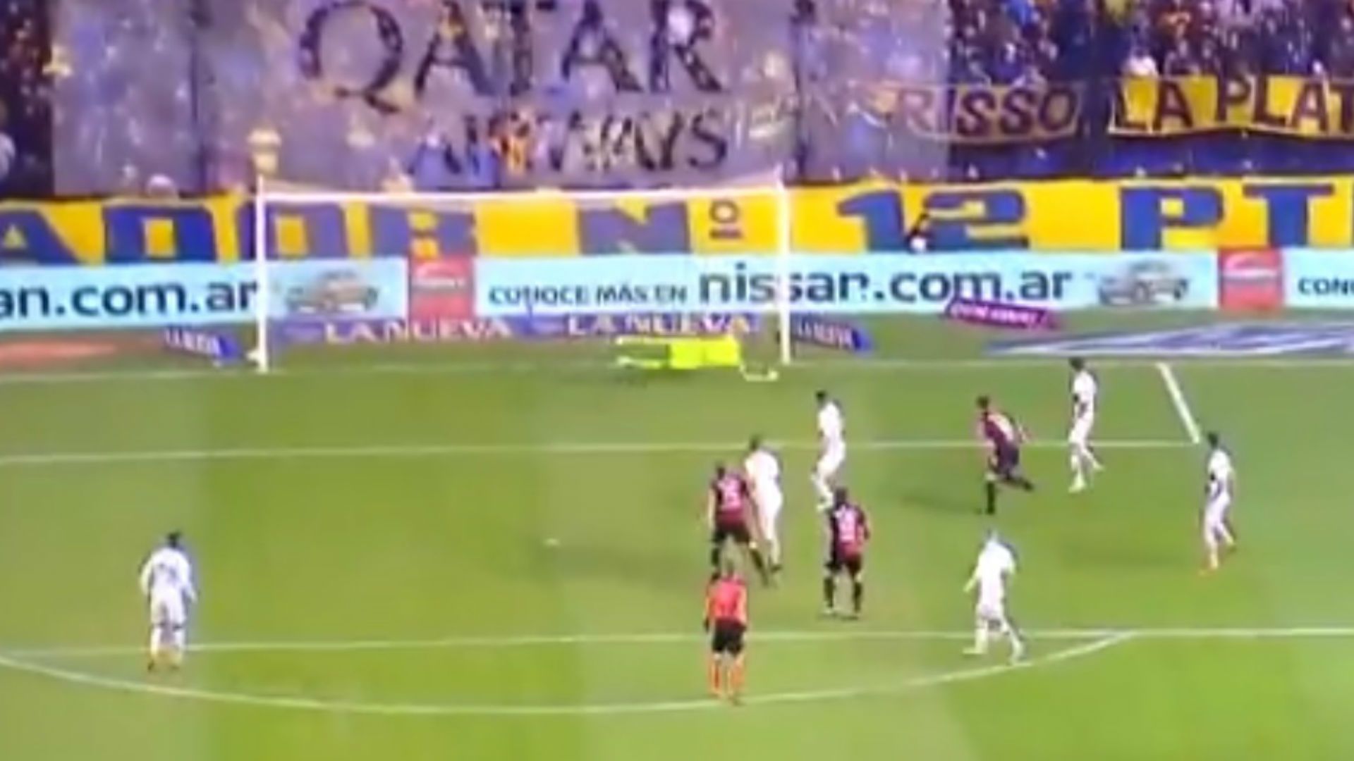 CAPTURA Atajada Rossi Boca Colon Superliga 30092018