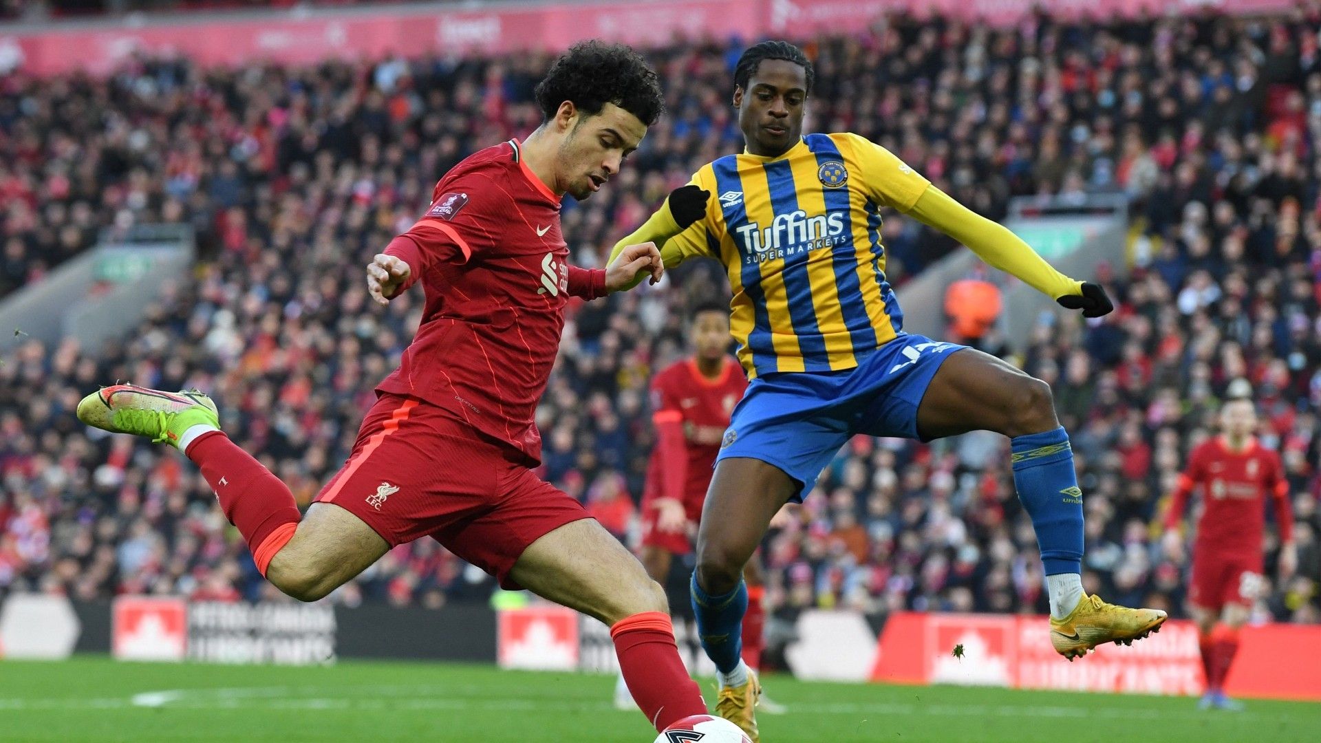 Curtis Jones Liverpool Shrewsbury FA Cup 2021-22