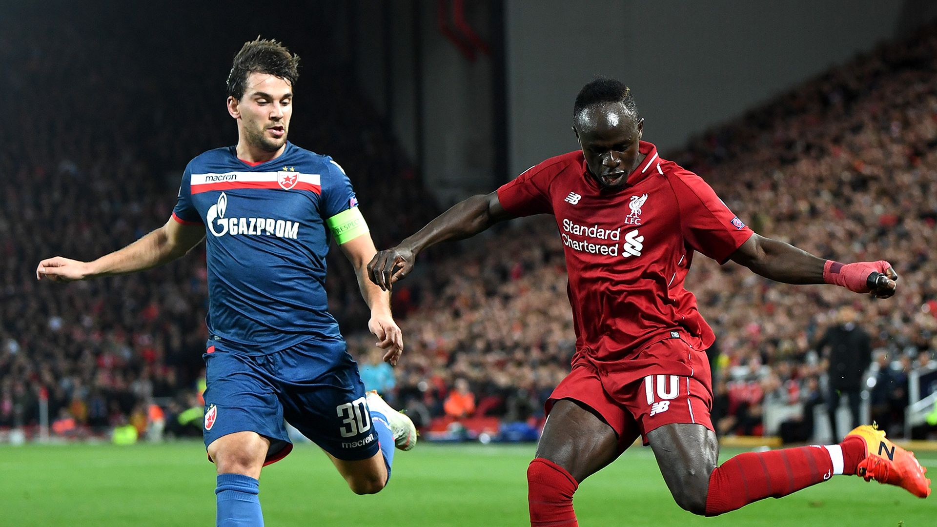 Liverpool Red Star 2018-19 Champions League Sadio Mane