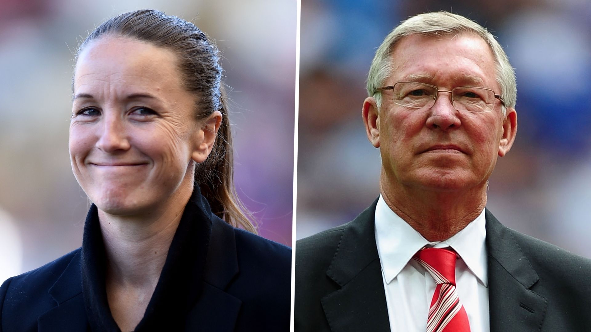 Casey Stoney Sir Alex Ferguson Man Utd
