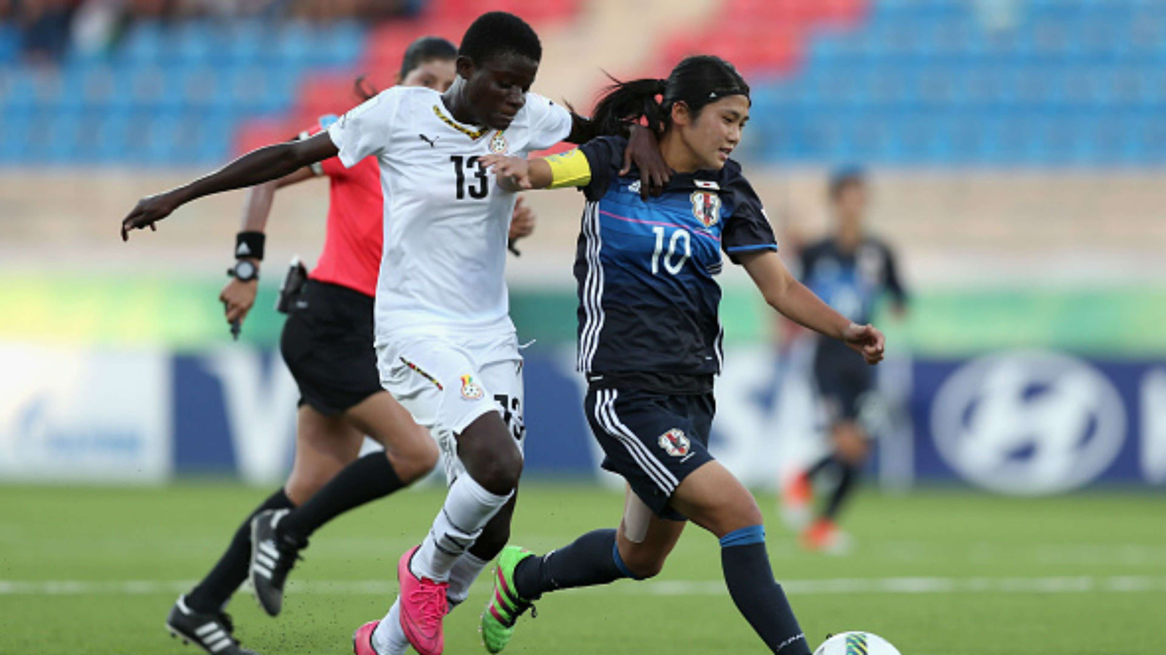Ghana striker Olivia Anokye