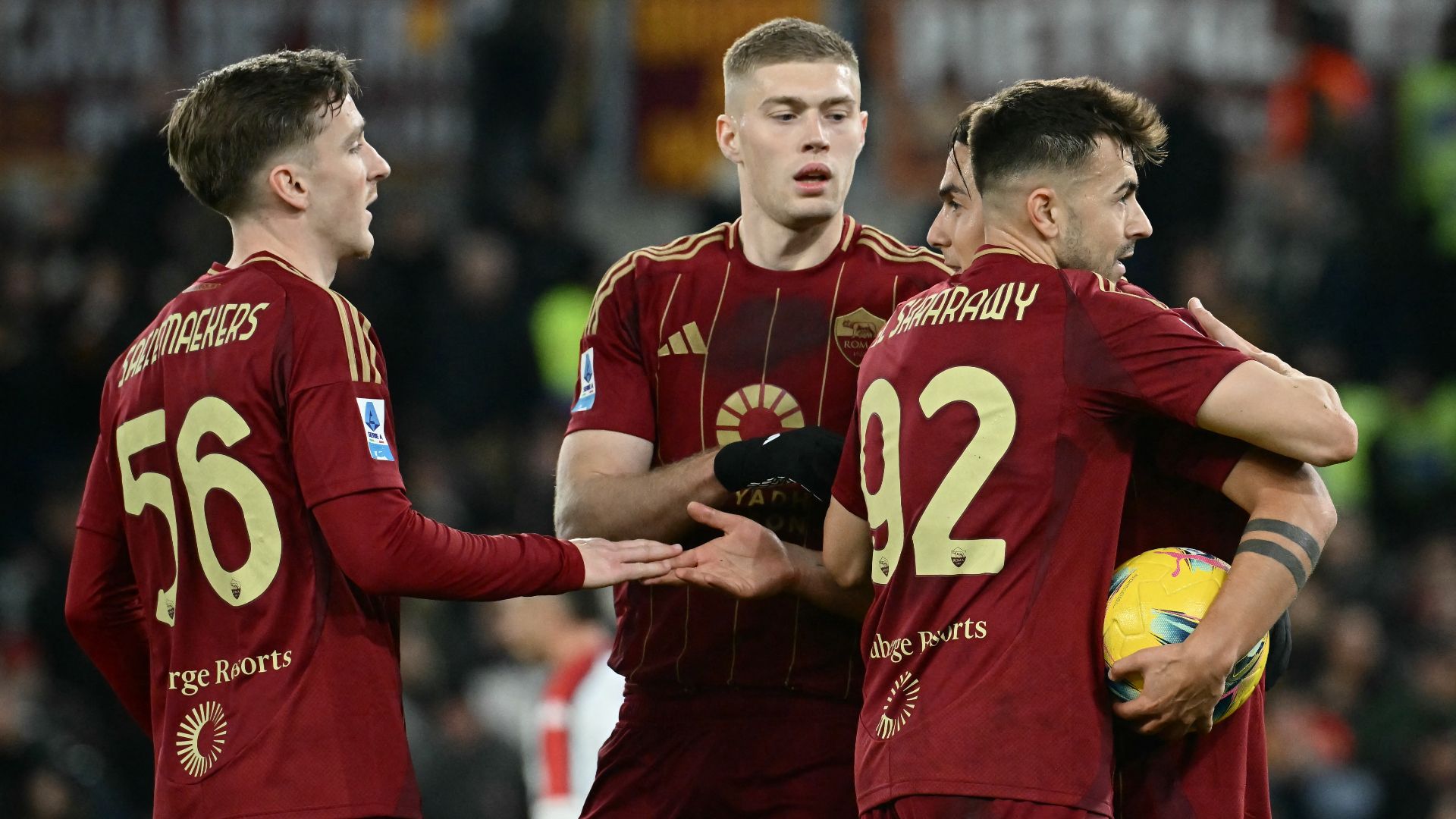 Roma Saelemaekers Dovbyk Dybala El Shaarawy