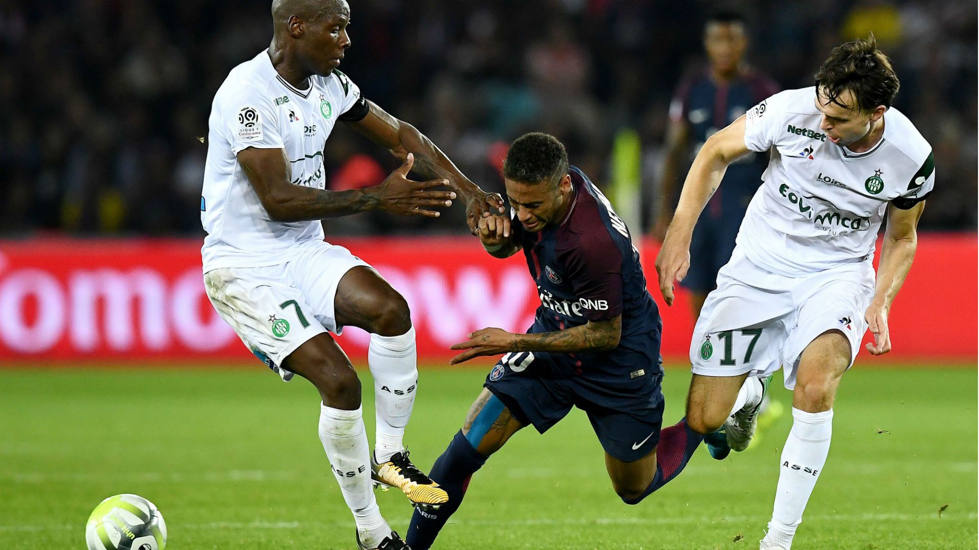 Neymar PSG Saint-Etienne Ligue 1 25 08 2017