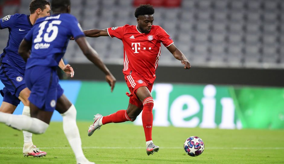 GER ONLY Alphonso Davies FC Bayern