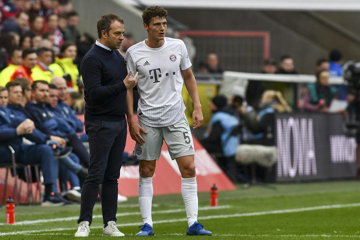 Hans-Dieter Flick Benjamin Pavard Köln Bayern Munchen 02/16/20