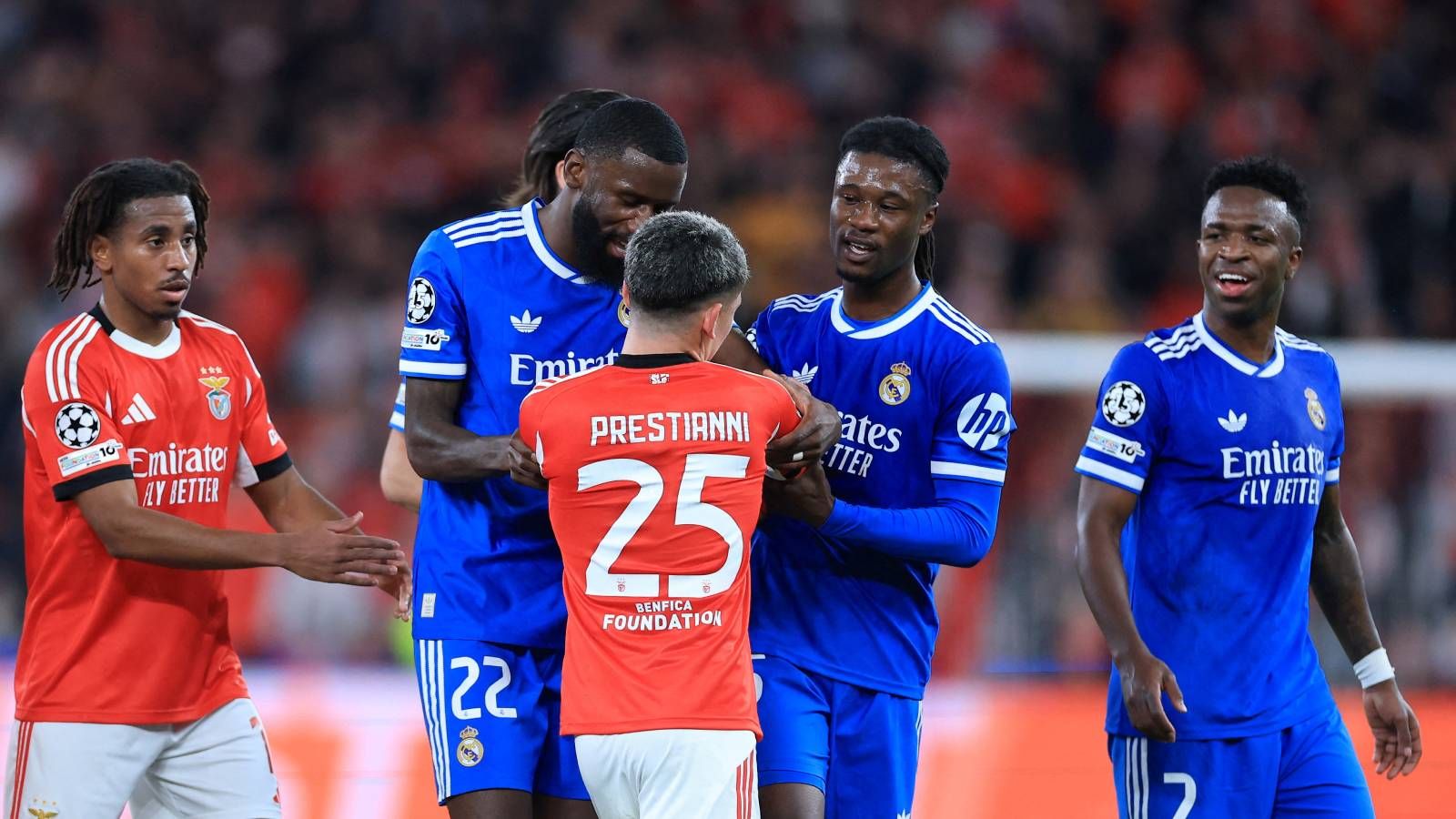 Prestianni Benfica & Real Madrid