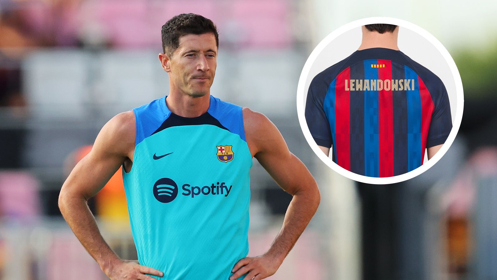 Barca Lewy Trikot Beflockung