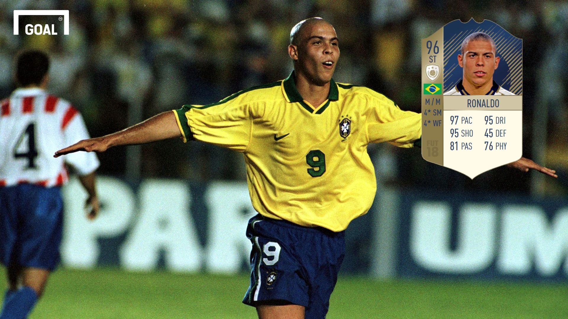 FIFA 18 ICONS Best XI Ronaldo Nazario