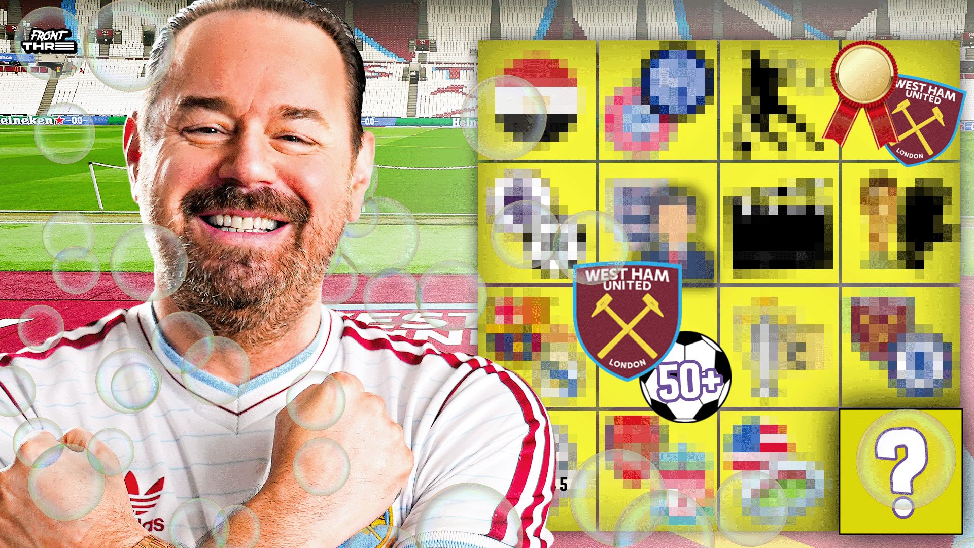 Danny Dyer Front Three