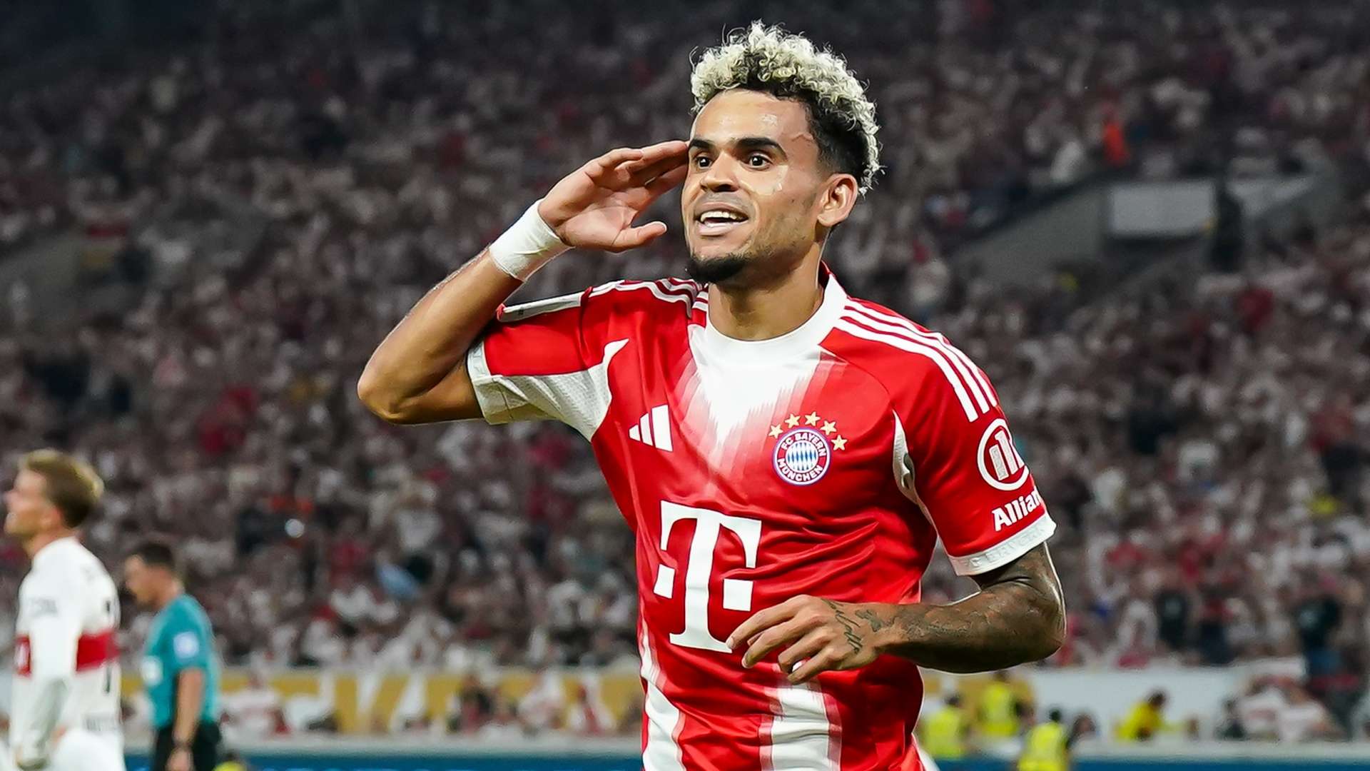 Luis Diaz of Bayern 08162025