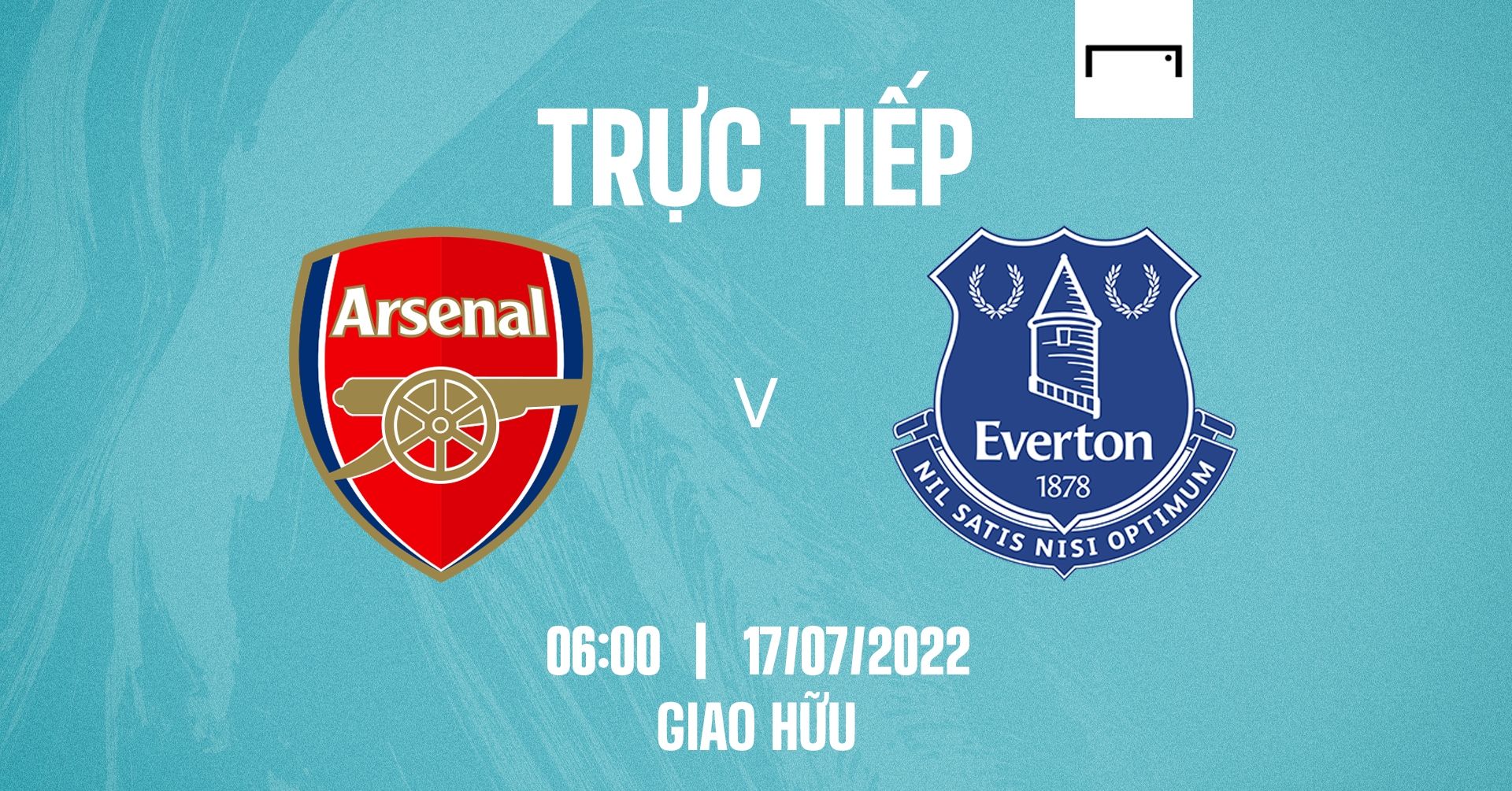 Live Arsenal vs Everton Friendly Match GFX