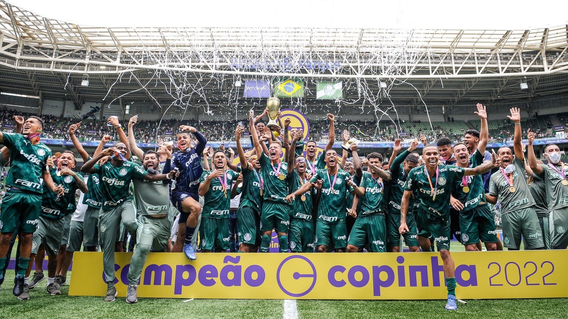 Palmeiras campeão Copinha 25 01 2022