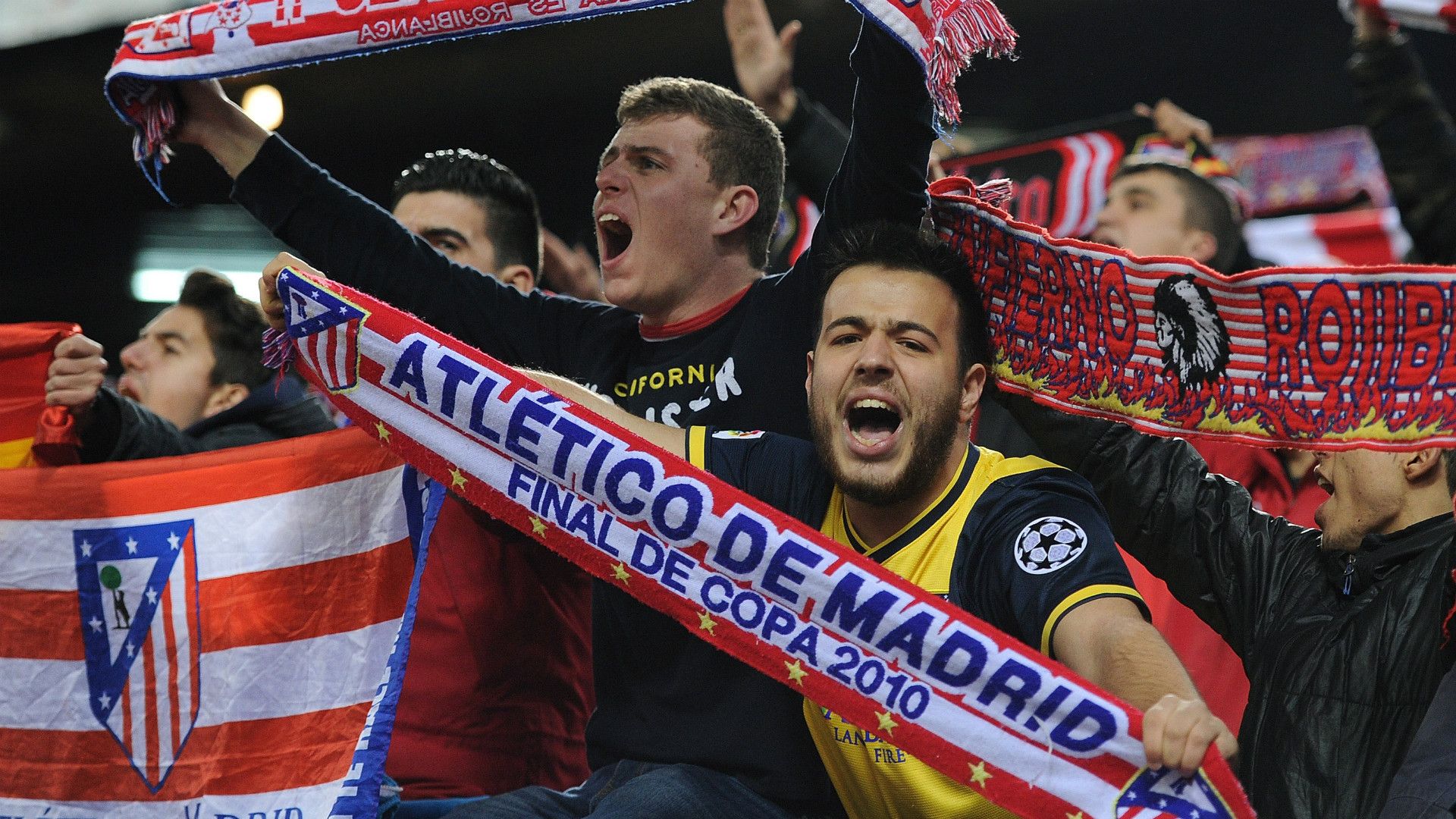 Supporters Atletico de Madrid