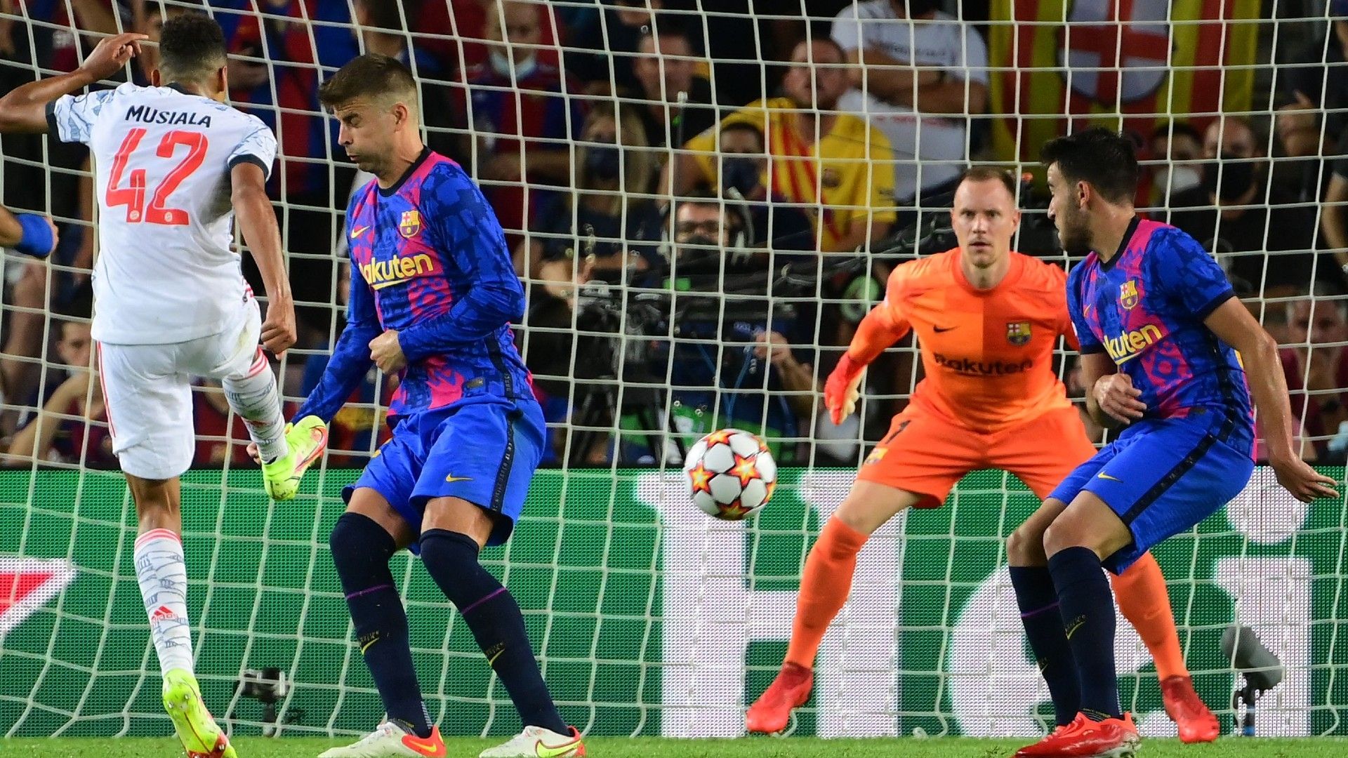 Barcelona Bayern Champions League 14092021