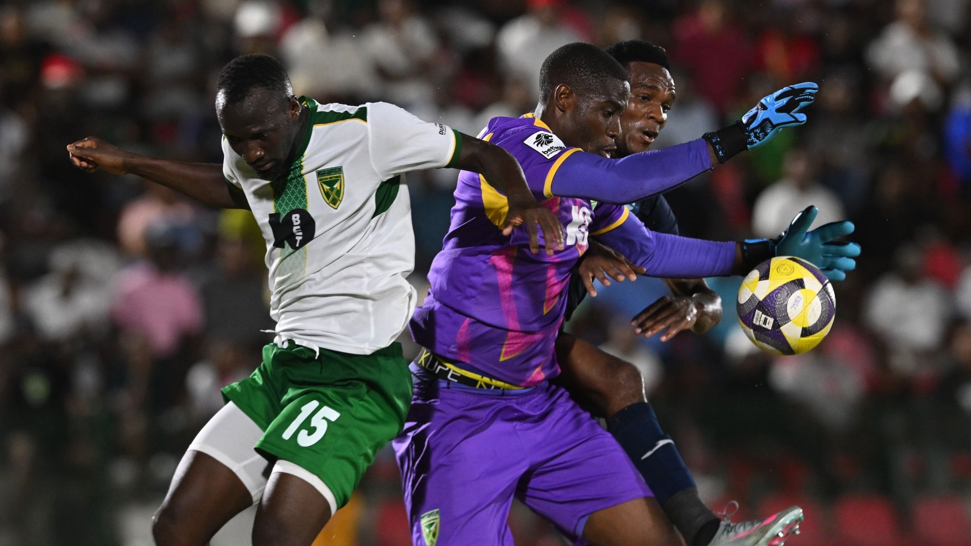 Thakasani Mbanjwa and Lundi Mahala, Golden Arrows vs Richards Bay