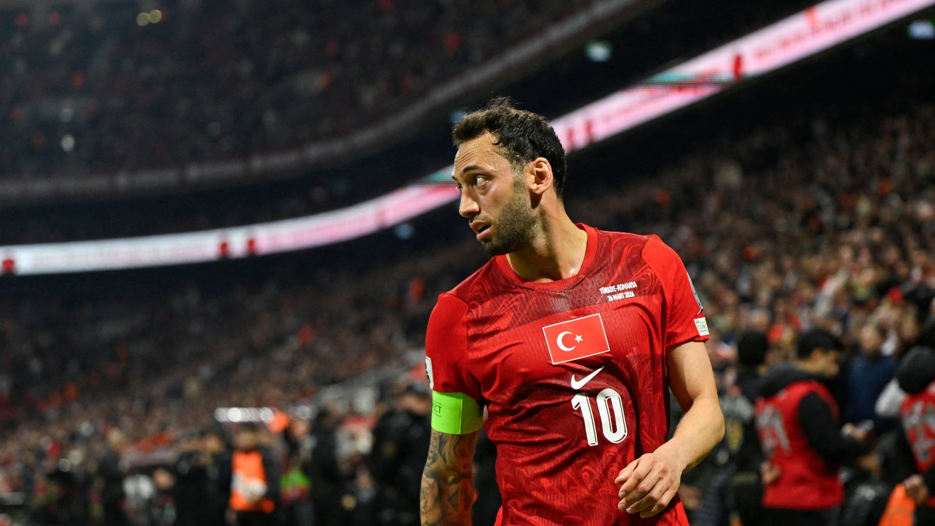 Hakan Calhanoglu Turkey Romania 26032026