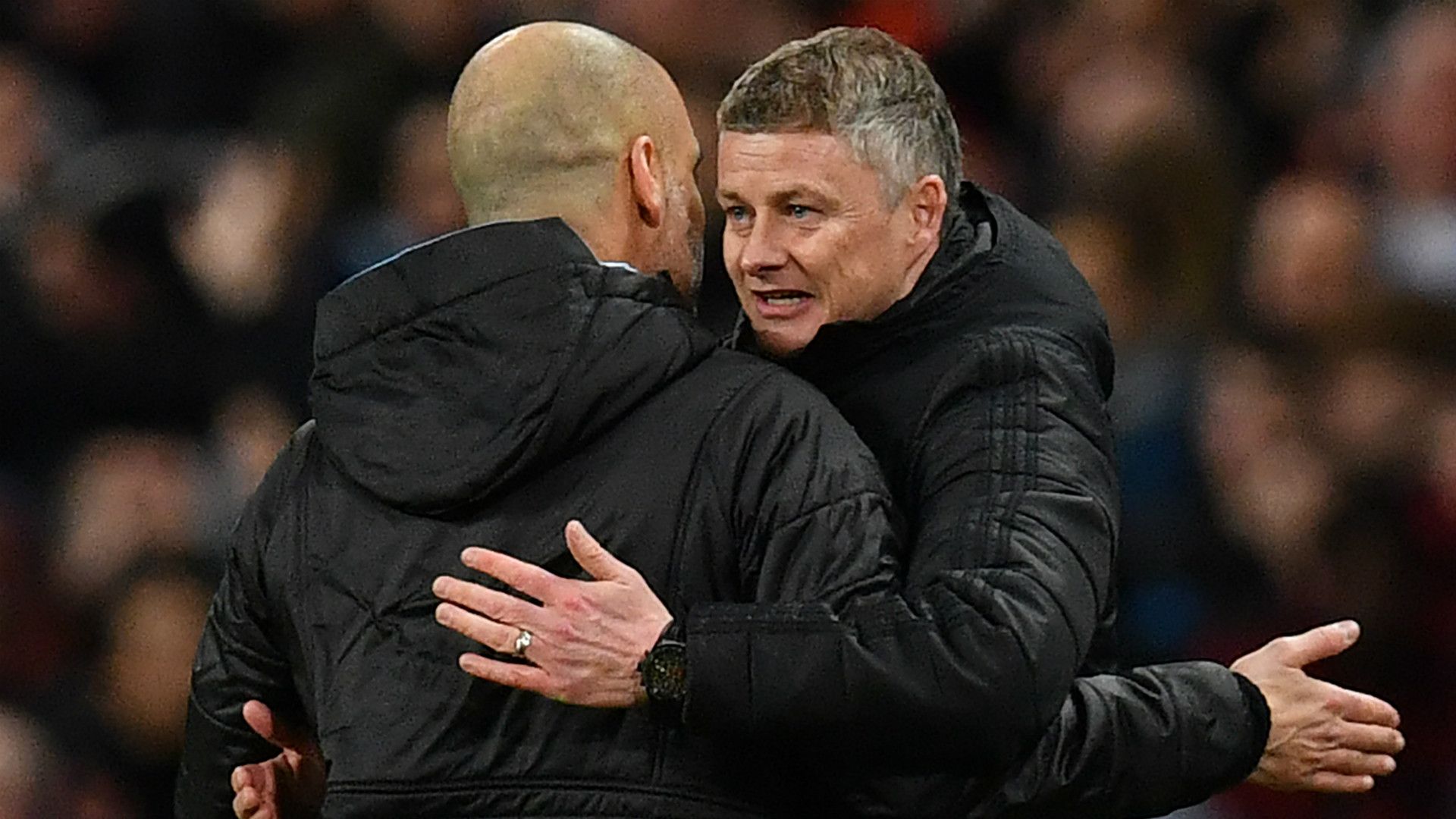 Ole Gunnar Solskjaer Pep Guardiola Manchester City  Manchester United 2019-20