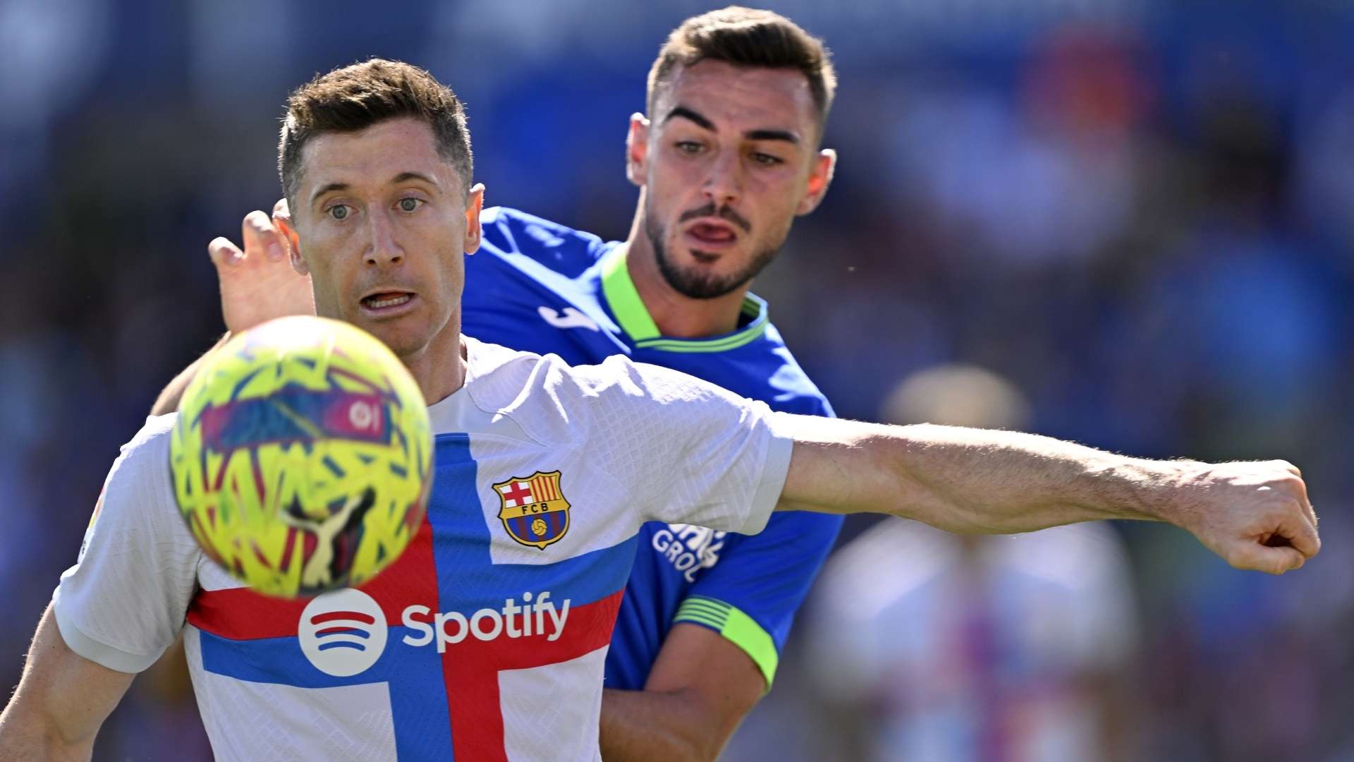 Lewandowski Getafe Barcelona LaLiga 2022-23