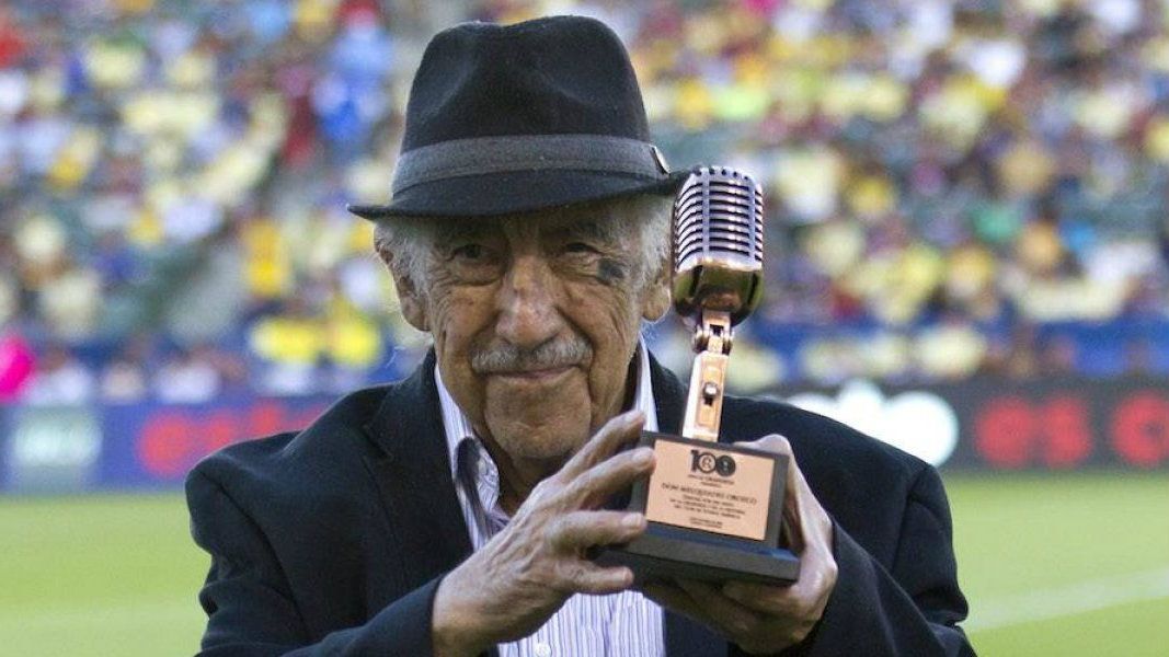 Don Melquiades Sánchez voz Estadio Azteca 051118