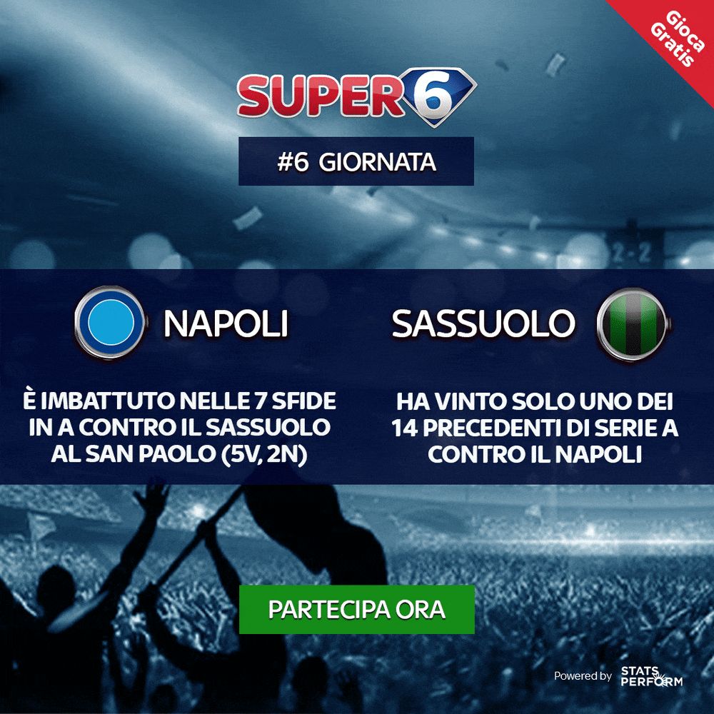 Infografica PRE MATCH GIF MD 6