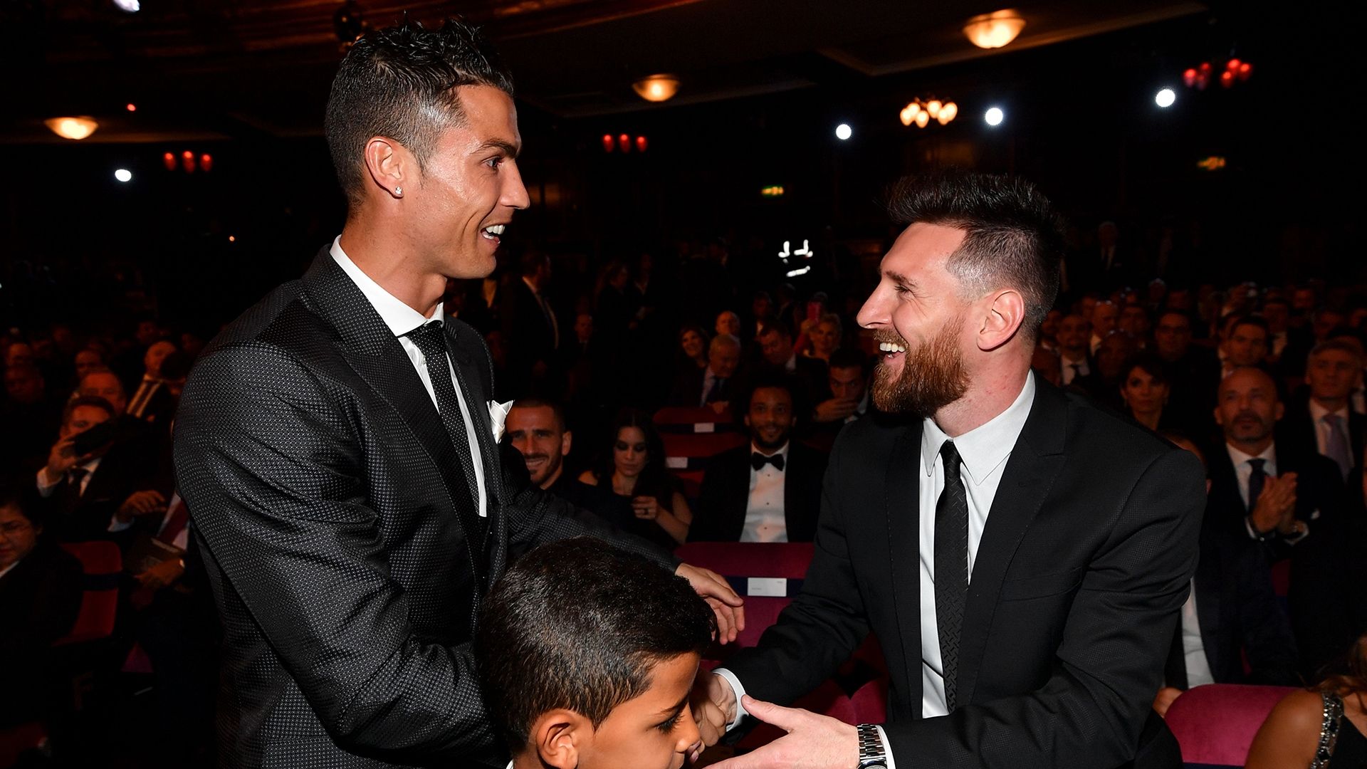 Ronaldo and Messi