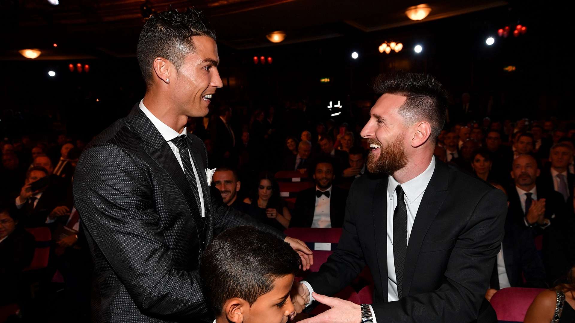 Ronaldo and Messi