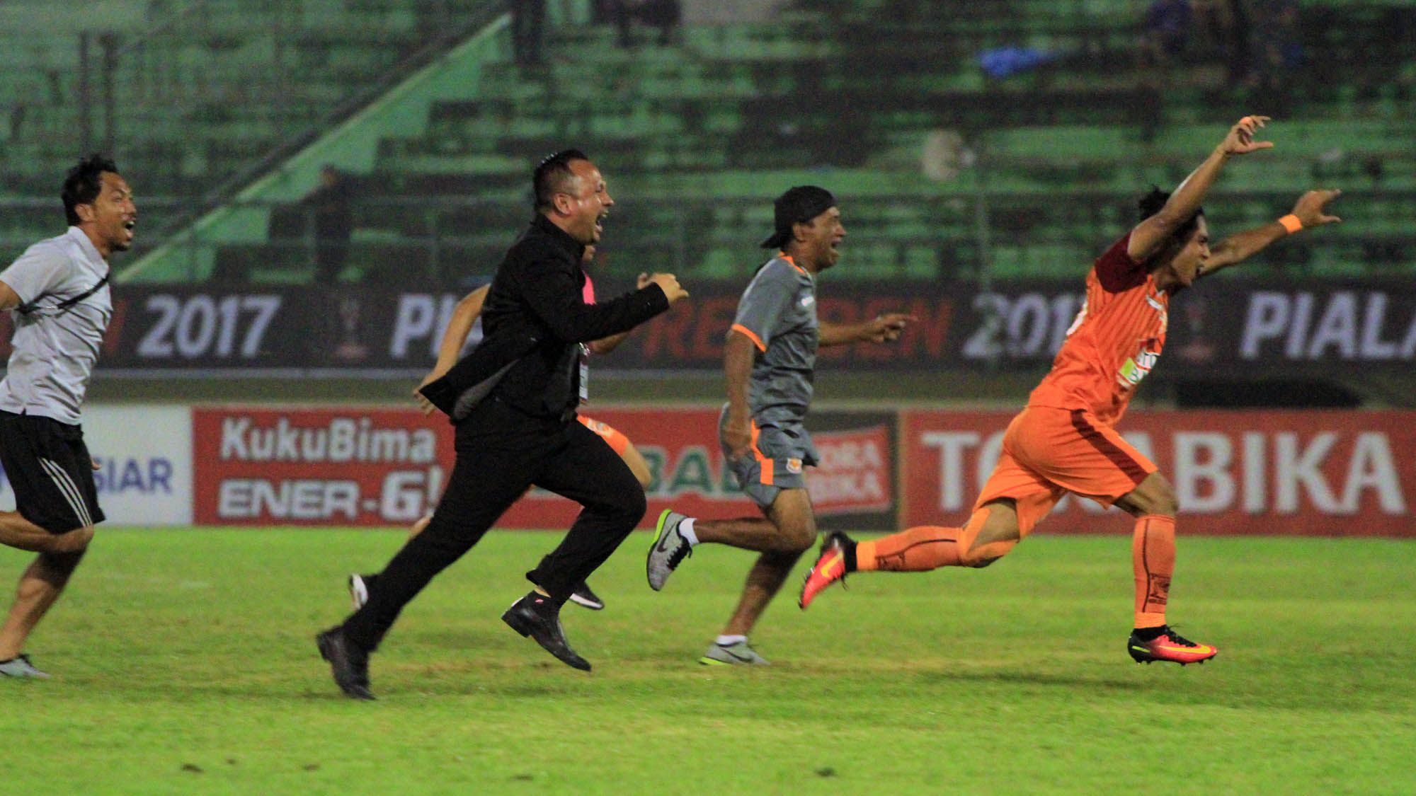 Selebrasi Pusamania Borneo FC - Ricky Nelson