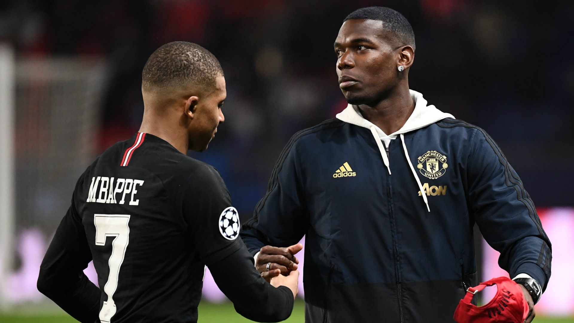 Kylian Mbappe Paul Pogba PSG Manchester United 2018-19