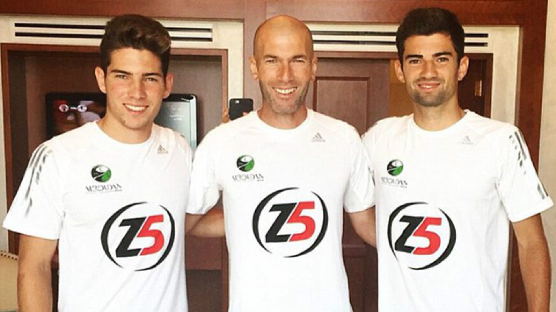 Luca Enzo Zinedine Zidane Real Madrid