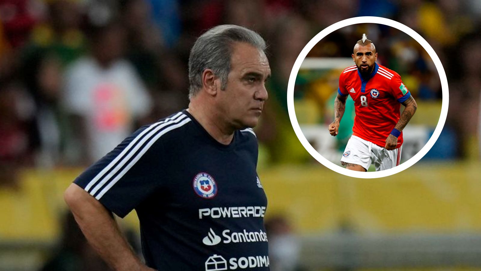 Martín Lasarte Arturo Vidal Chile