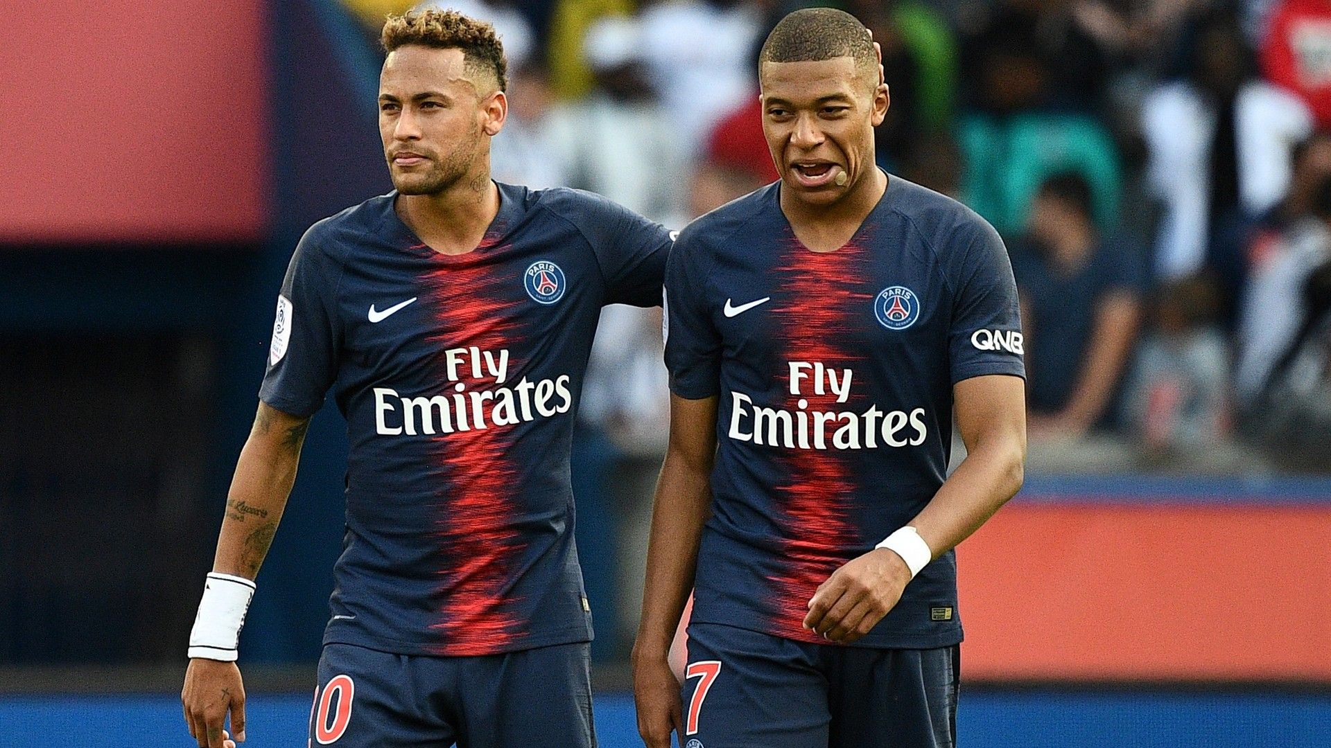 Neymar Kylian Mbappe Barcelona