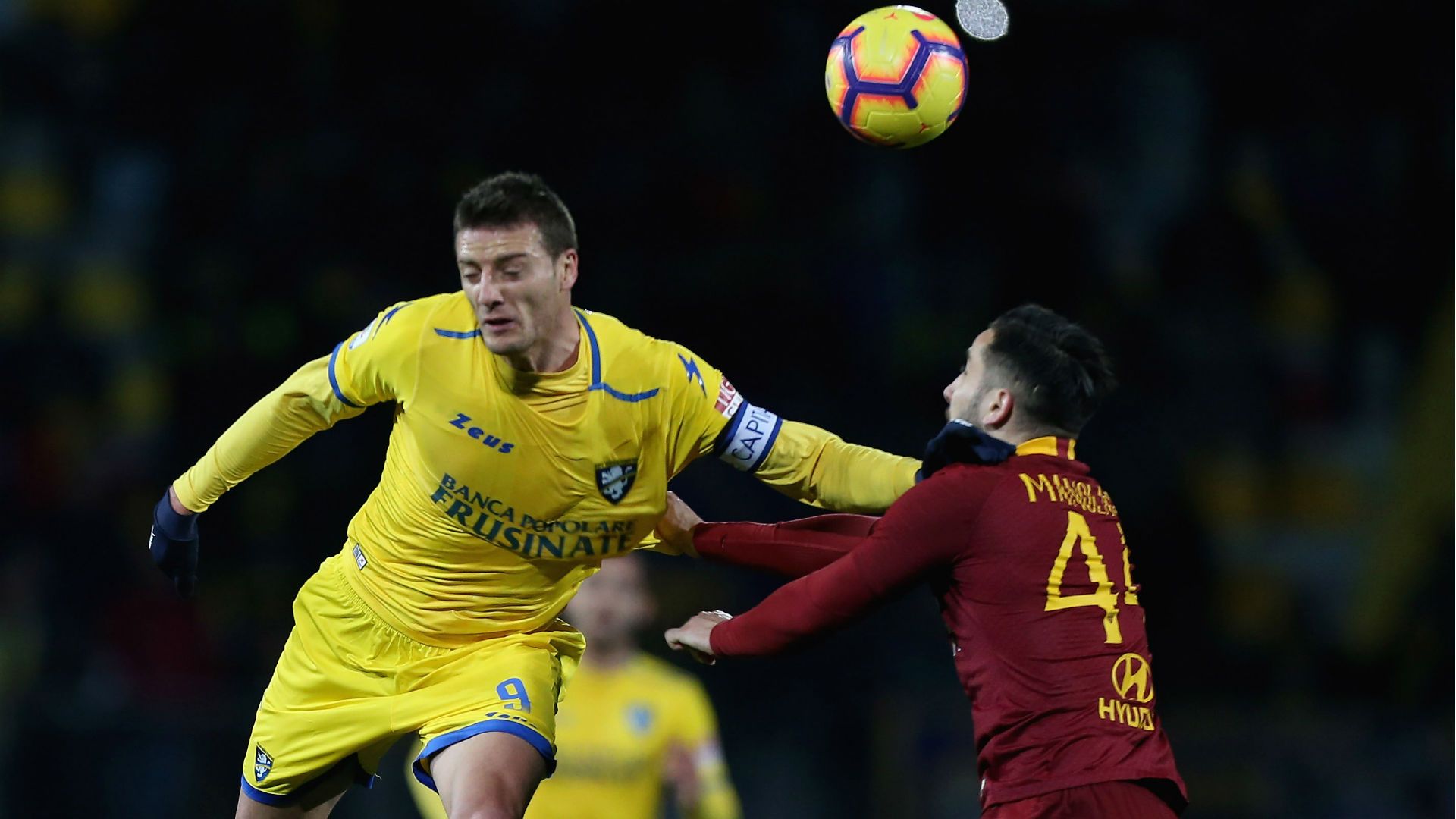 Kostas Manolas Frosinone Roma Serie A