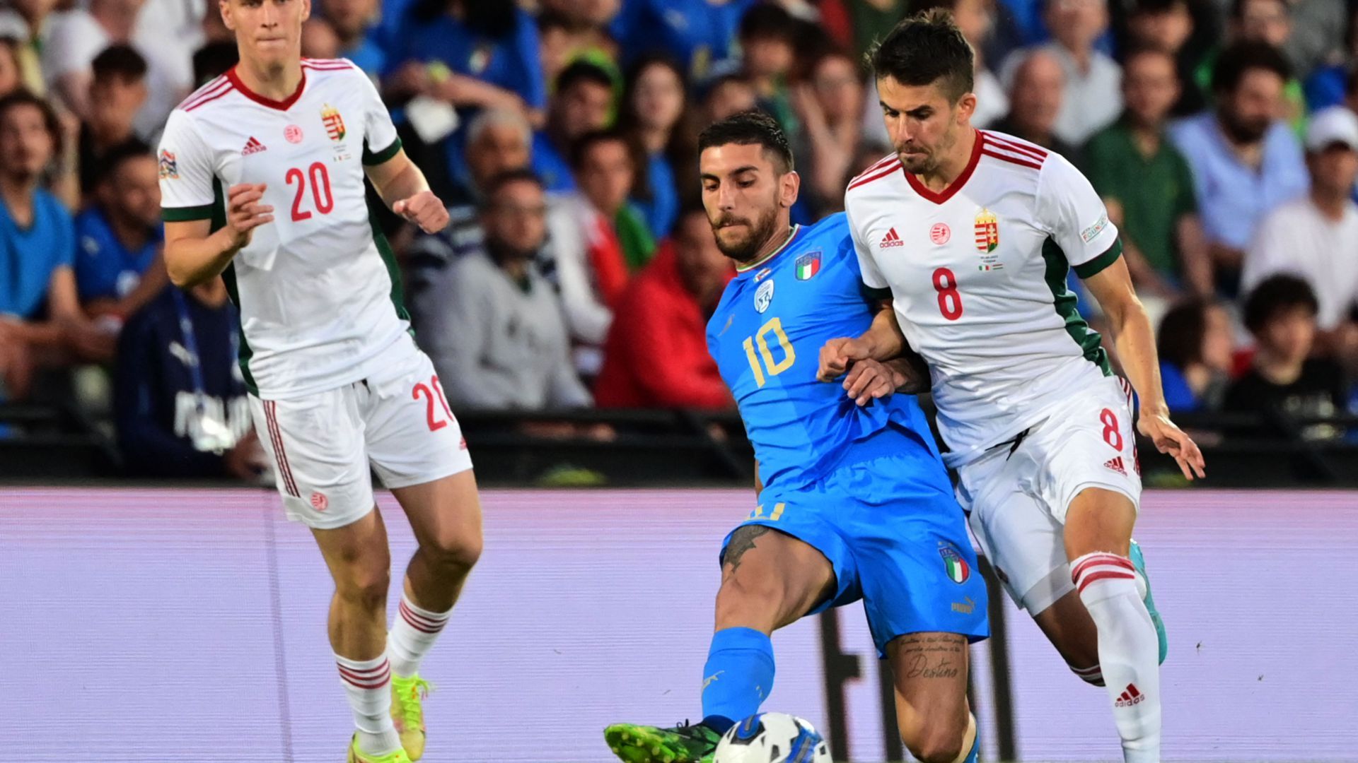 Lorenzo Pellegrini Italy Hungary Nations League